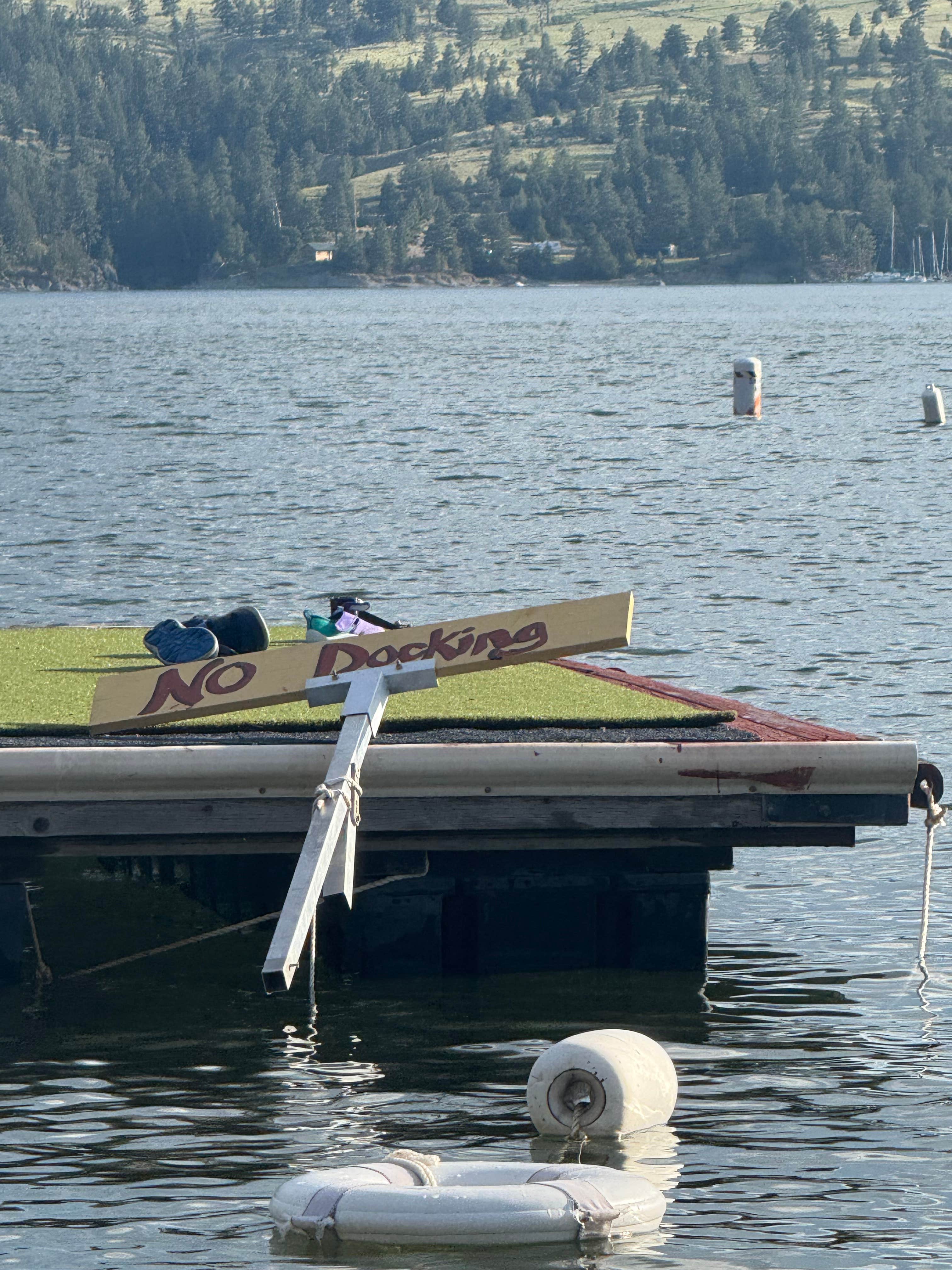 Camper-submitted photo at Kim's Marina & RV Resort near Helena, MT