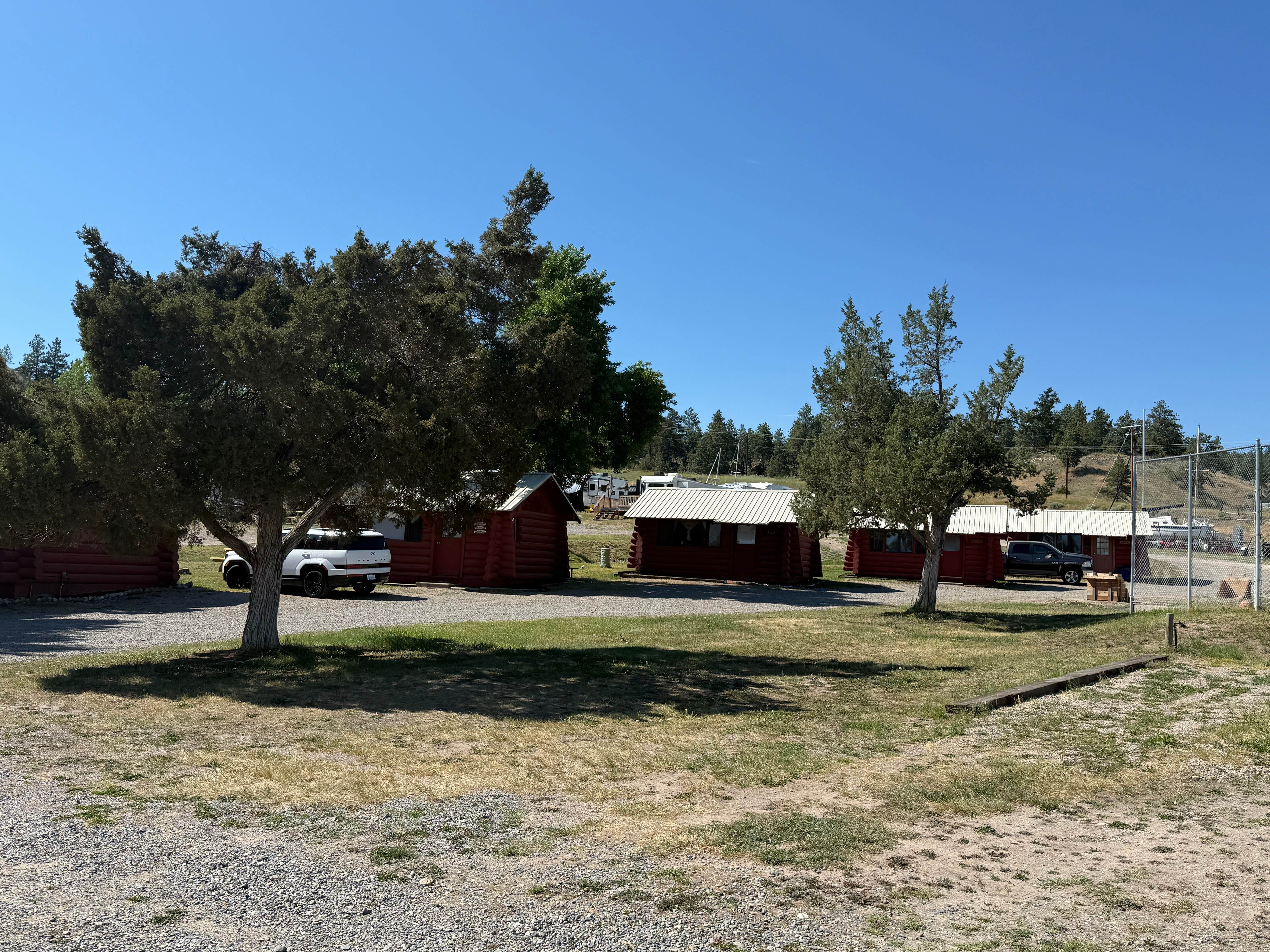 Camper-submitted photo at Kim's Marina & RV Resort near Helena, MT