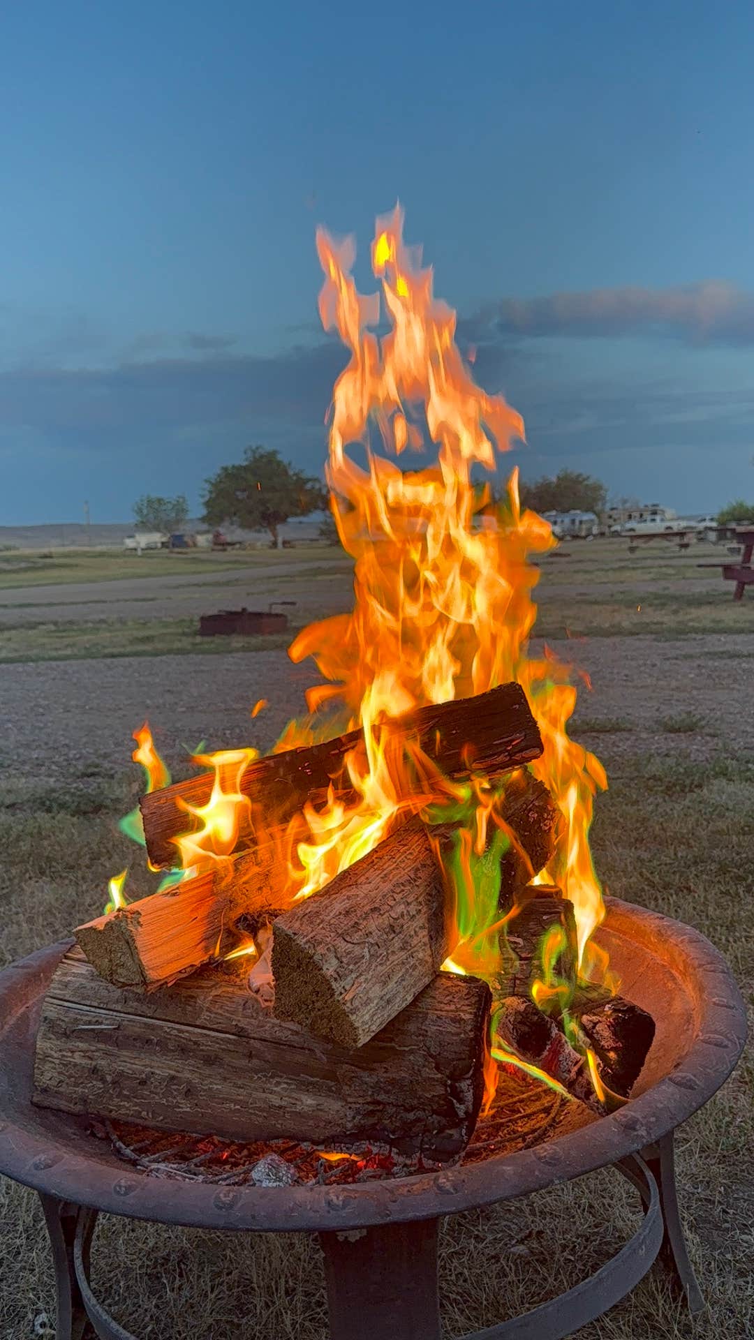 Camper-submitted photo at Sleeping Buffalo Hot Springs near Malta, MT