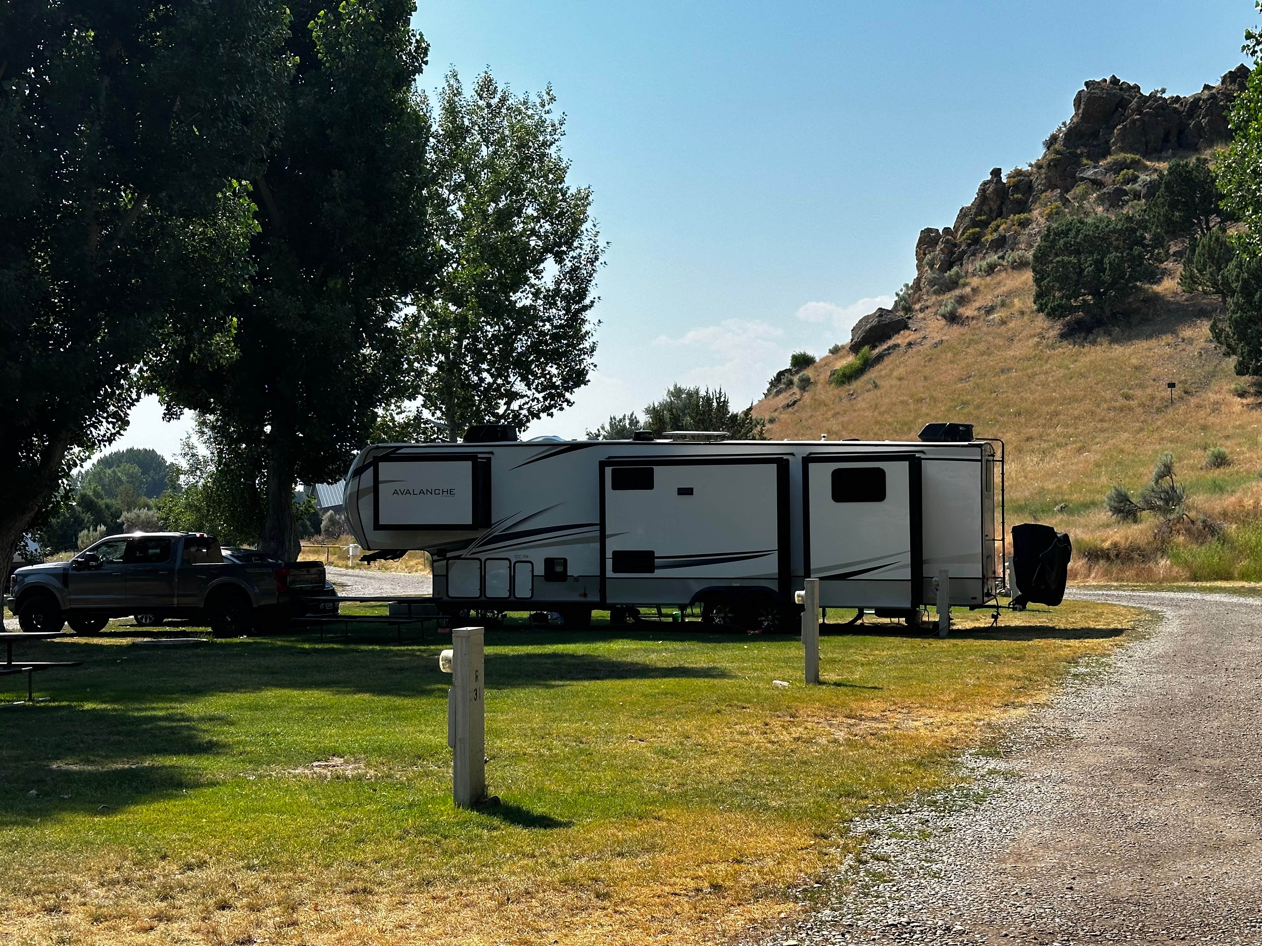 Camper-submitted photo at Heise Hot Springs near Rexburg, ID