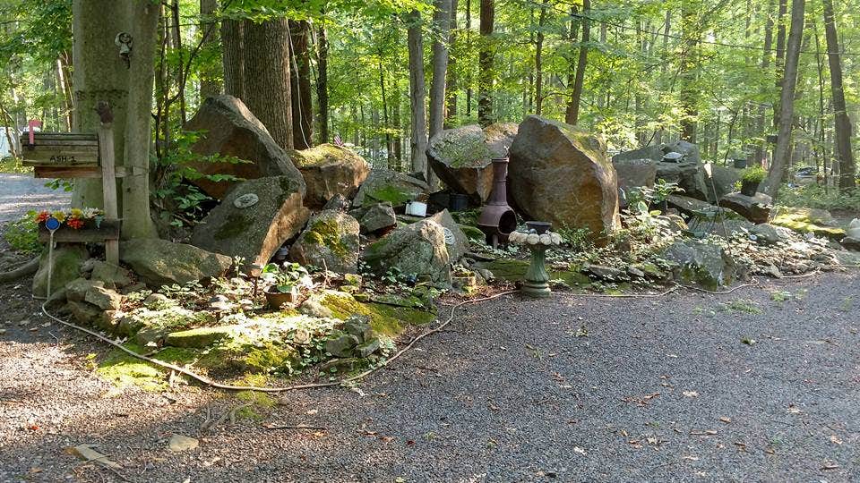 Camper-submitted photo at Boulder Woods Campground near Hellertown, PA