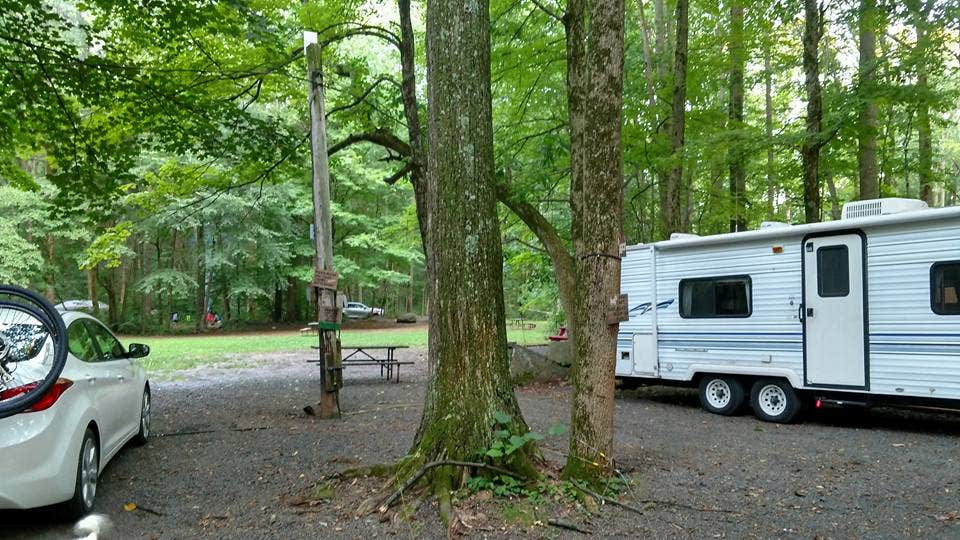 Camper-submitted photo at Boulder Woods Campground near Hellertown, PA
