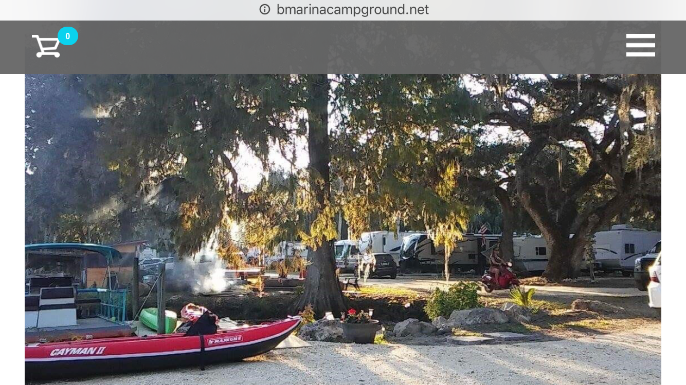 Camper-submitted photo at B's Marina & Campground near Crystal River, FL