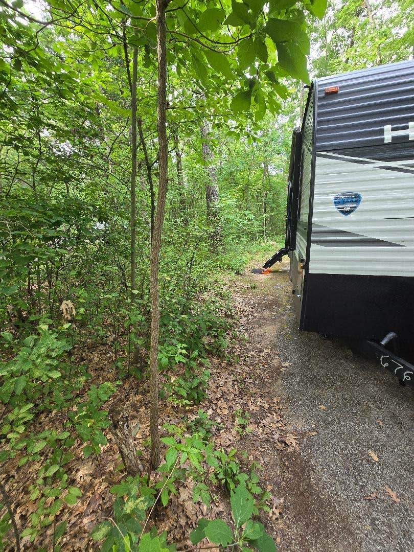 Don B.'s photo of rv camping at Sand Lake Campground — Manistee National Forest near Huron-Manistee National Forests