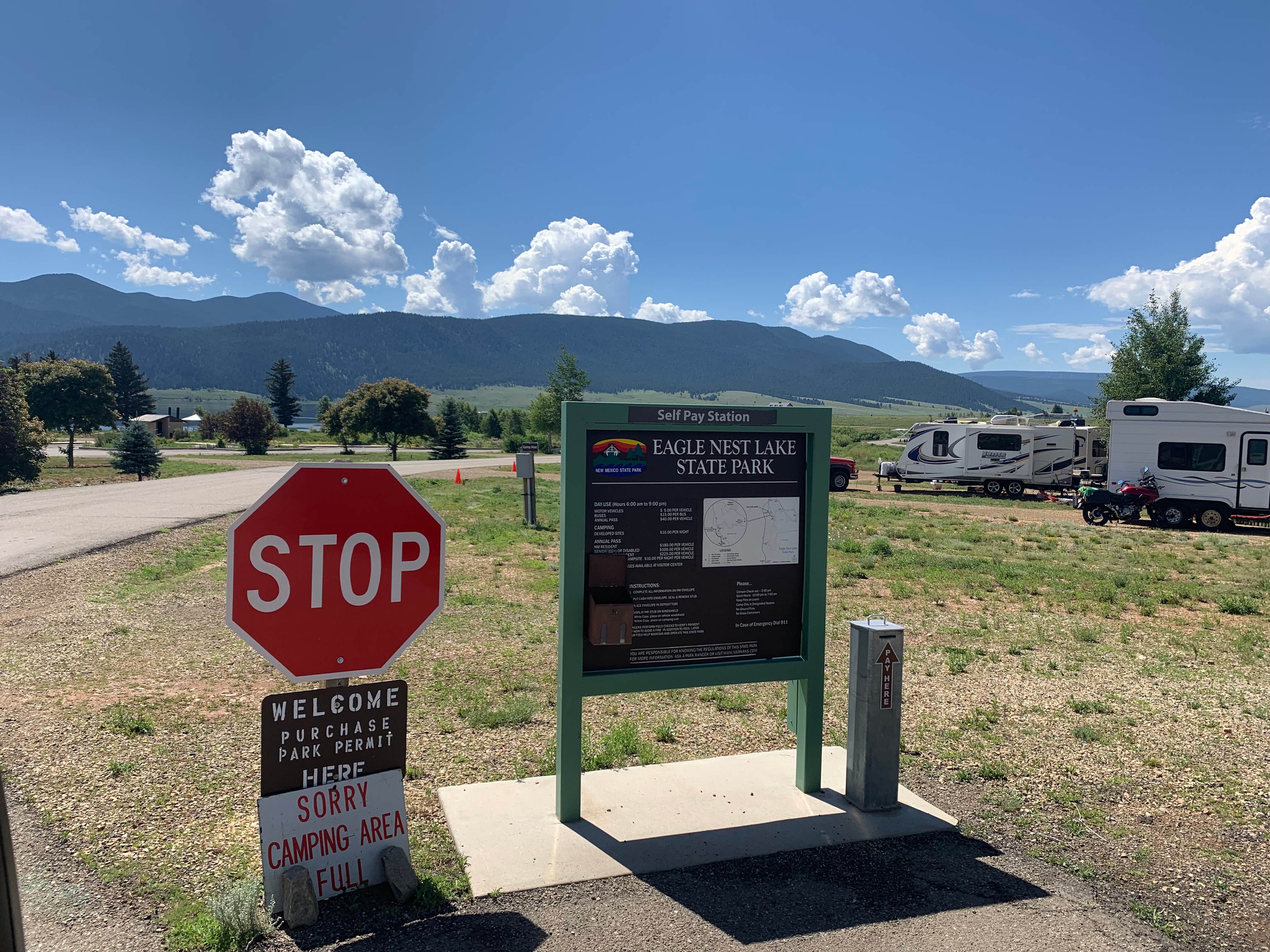 Camper-submitted photo at Eagle Nest Lake State Park Campground near Cimarron, NM