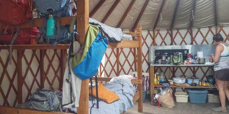 Camper submitted image from Grizzly Ridge Yurt