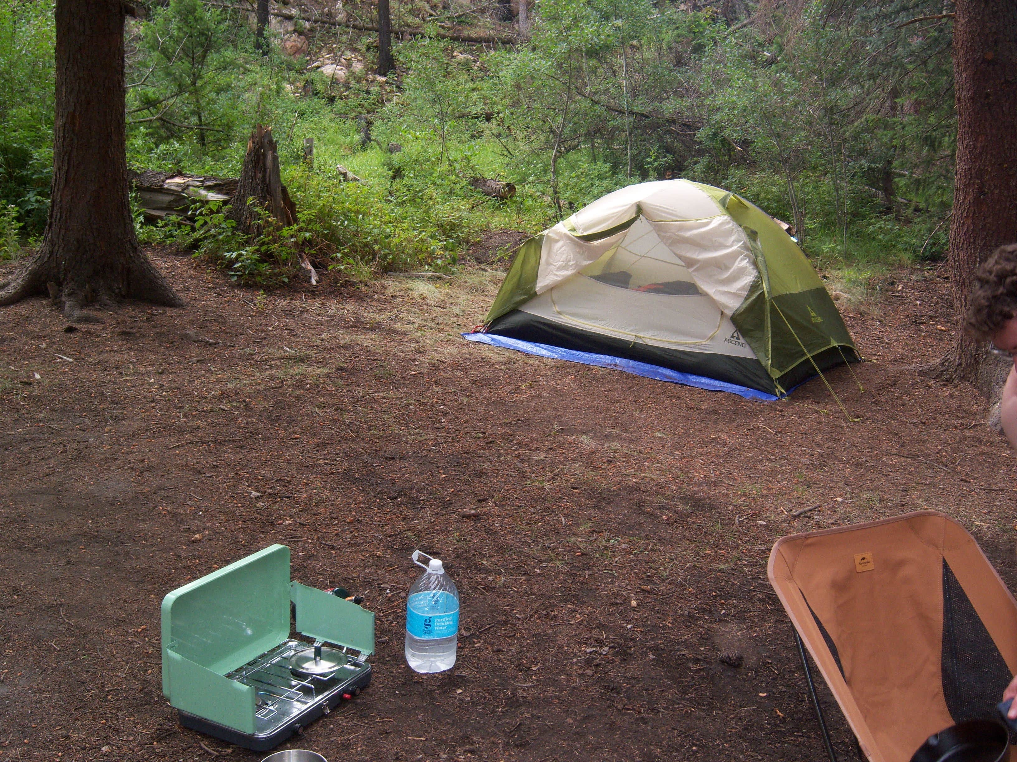 Nidhi S.'s photo of a dispersed camping area at Pingree Road Dispersed Camping near Ault, CO