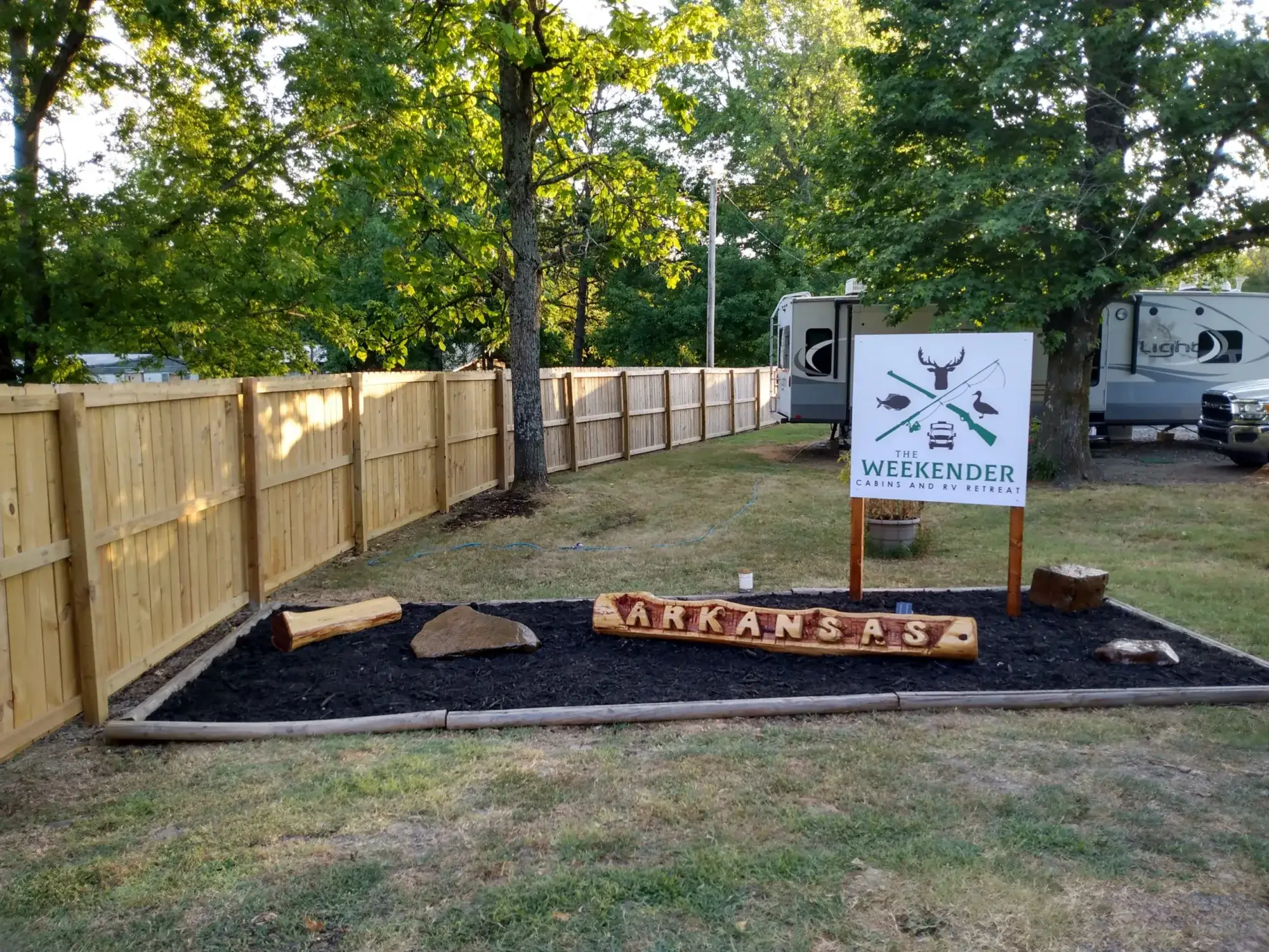 Camper-submitted photo at The Weekender Cabins & RV Retreat near Story, AR