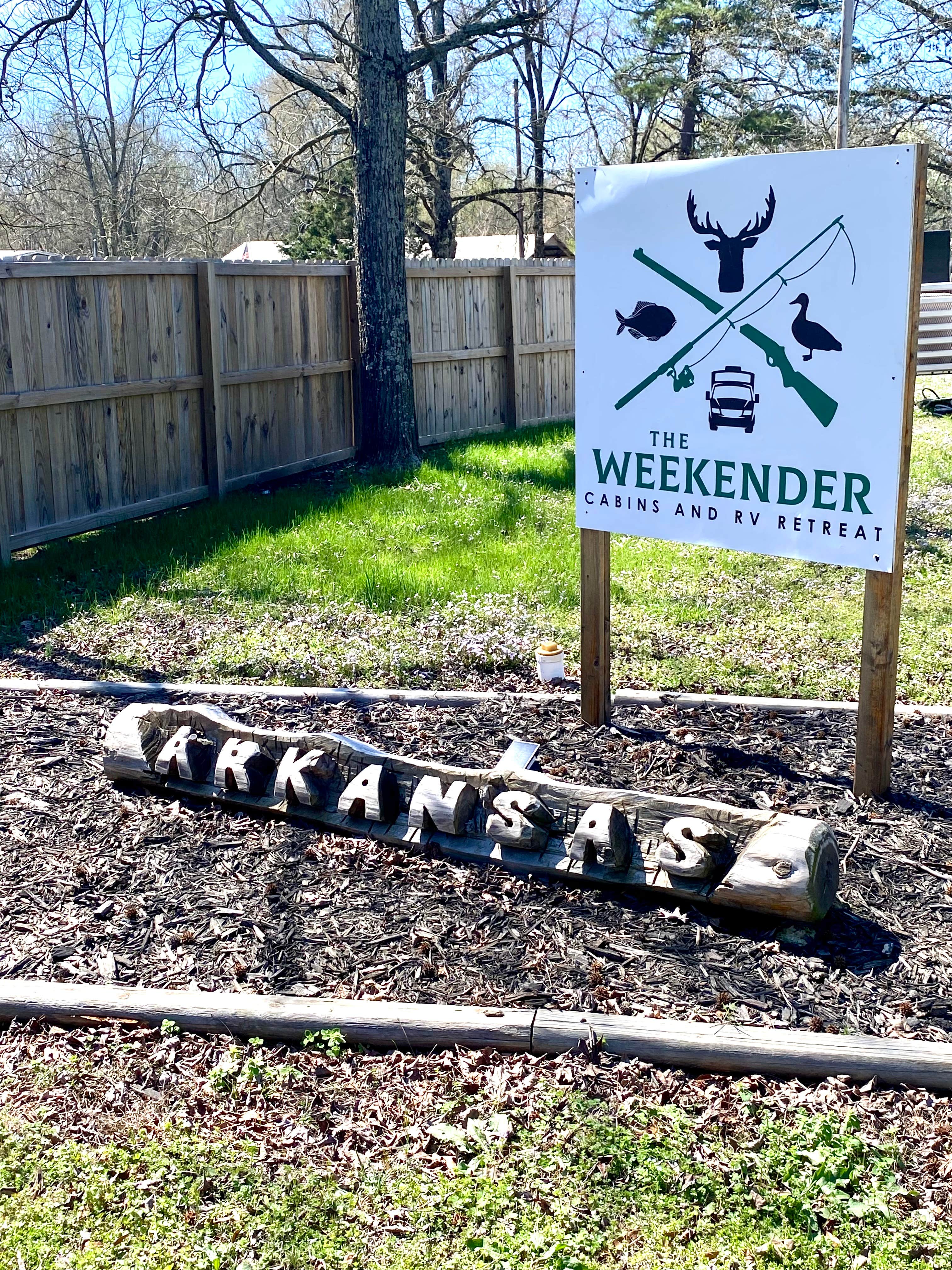 Camper-submitted photo at The Weekender Cabins & RV Retreat near Story, AR