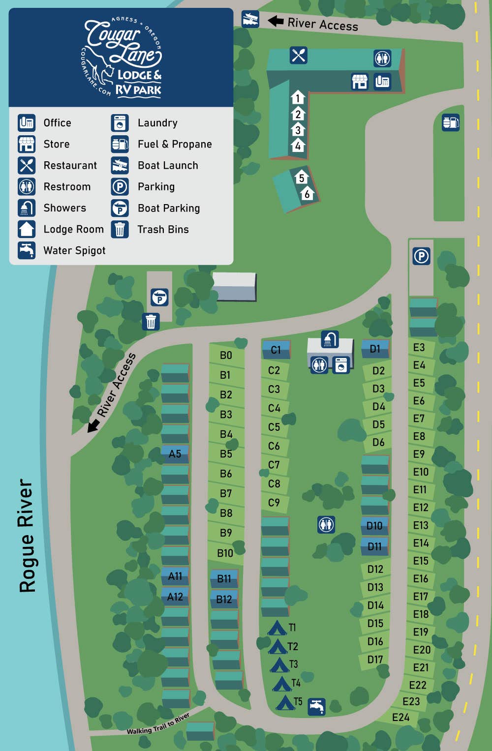 Camper-submitted photo at Cougar Lane Lodge & RV near Ophir, OR