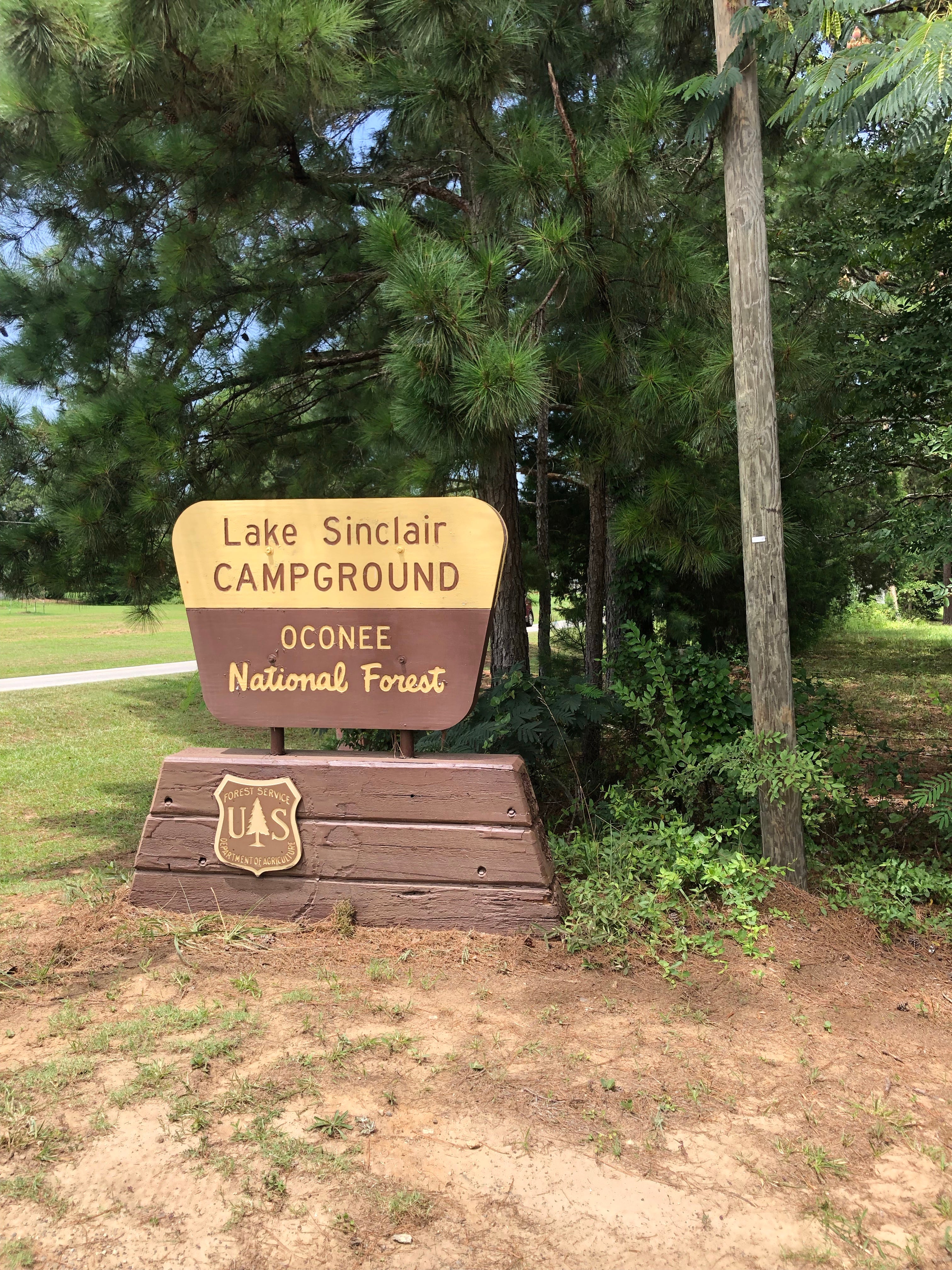 Camper submitted image from Lake Sinclair Campground - 1