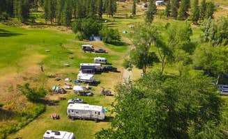 Big Twin L.'s photo of rv camping at Big Twin Lake Resort near Oroville, WA