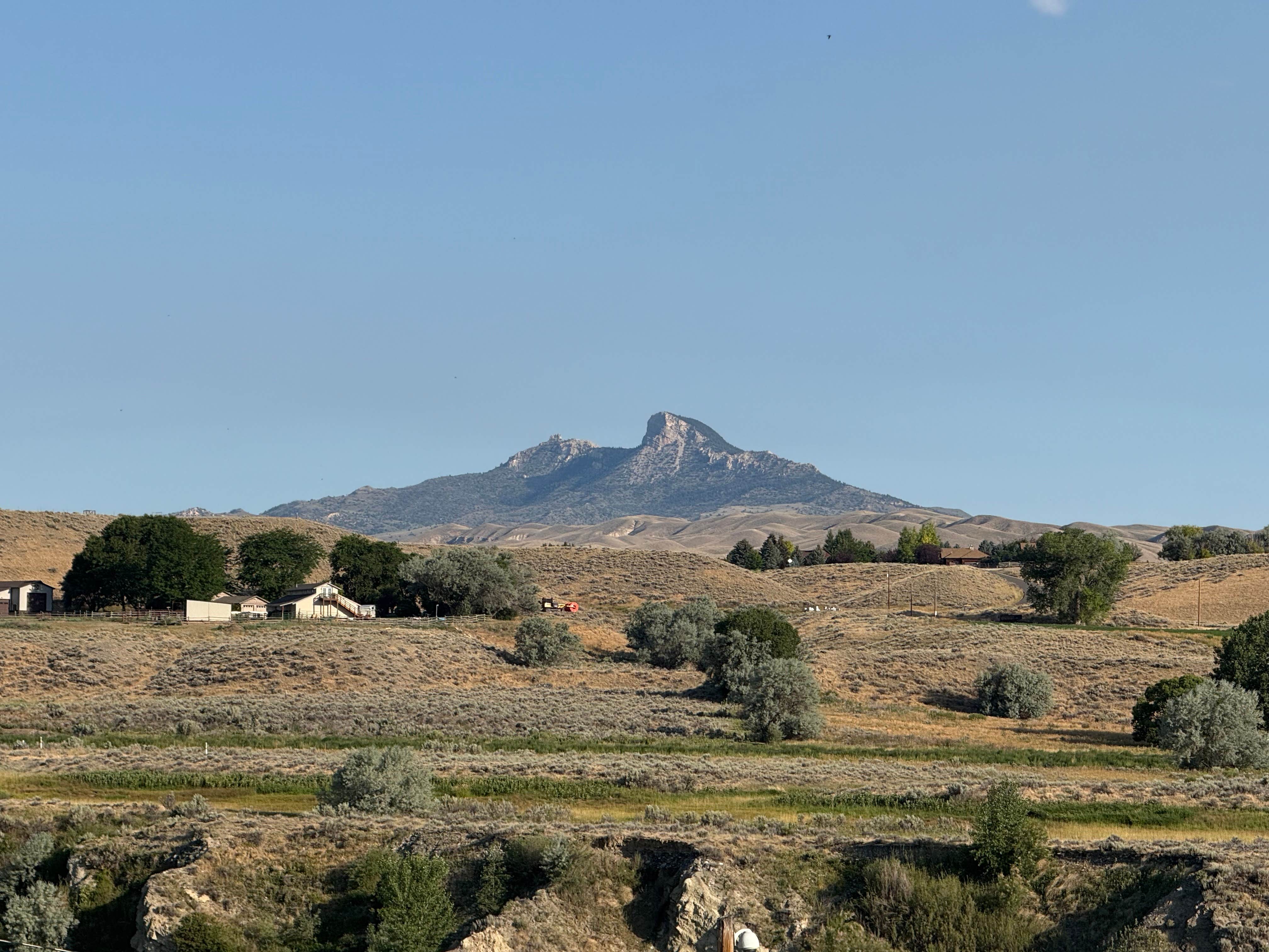 Camper-submitted photo at Cody Trout Ranch Camp - RV, Tipi, and Sheep Wagon Camping near Cowley, WY