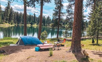 Halie M.'s photo of camping with pets at Walton Lake near Central Oregon