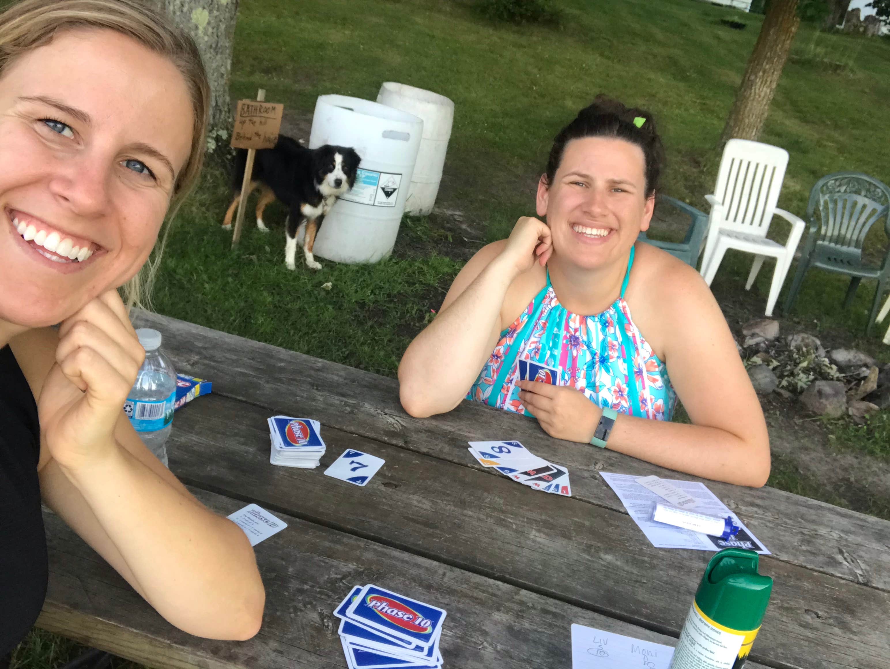 Olivia M.'s photo of camping with pets at West Alaska Resort near Blackduck, MN