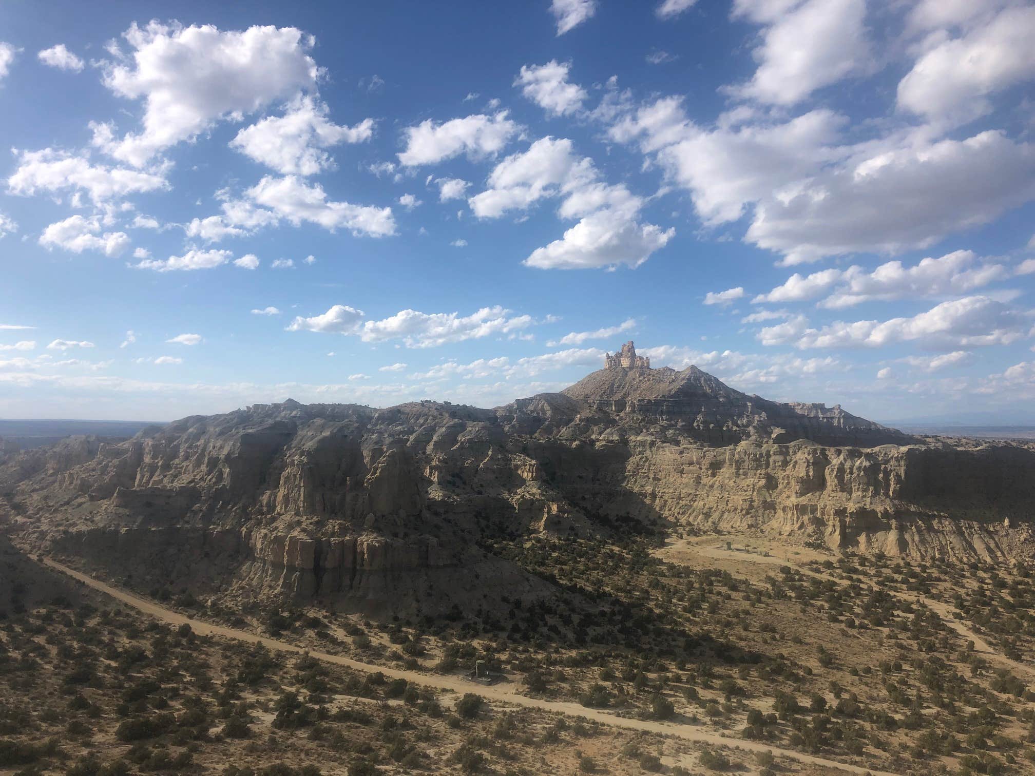 Camper-submitted photo at Angel Peak NM Badlands | Dispersed Camping near Navajo Dam, NM