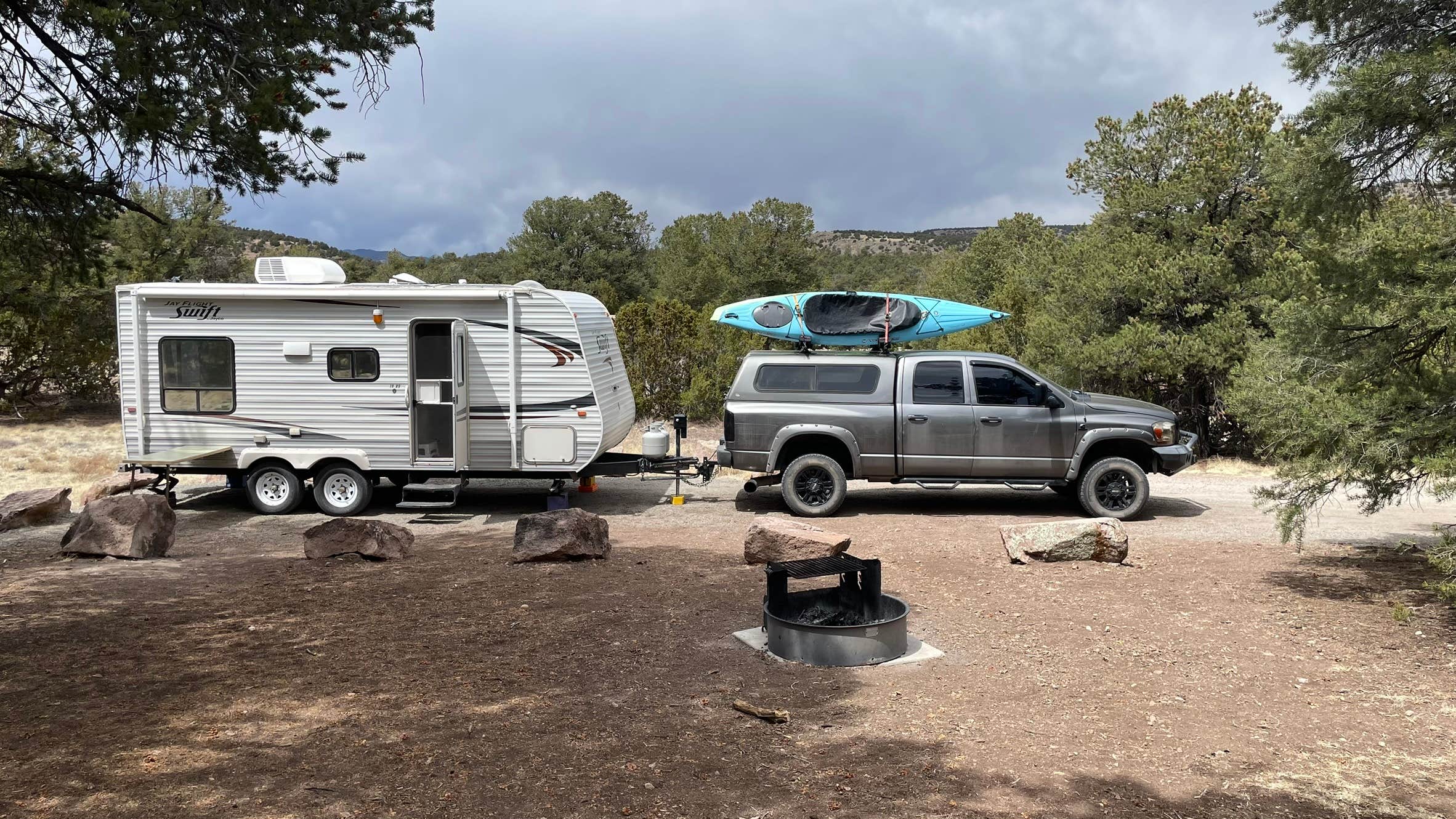 John H.'s photo of rv camping at Datil Well Recreation Area Campground near Magdalena, NM