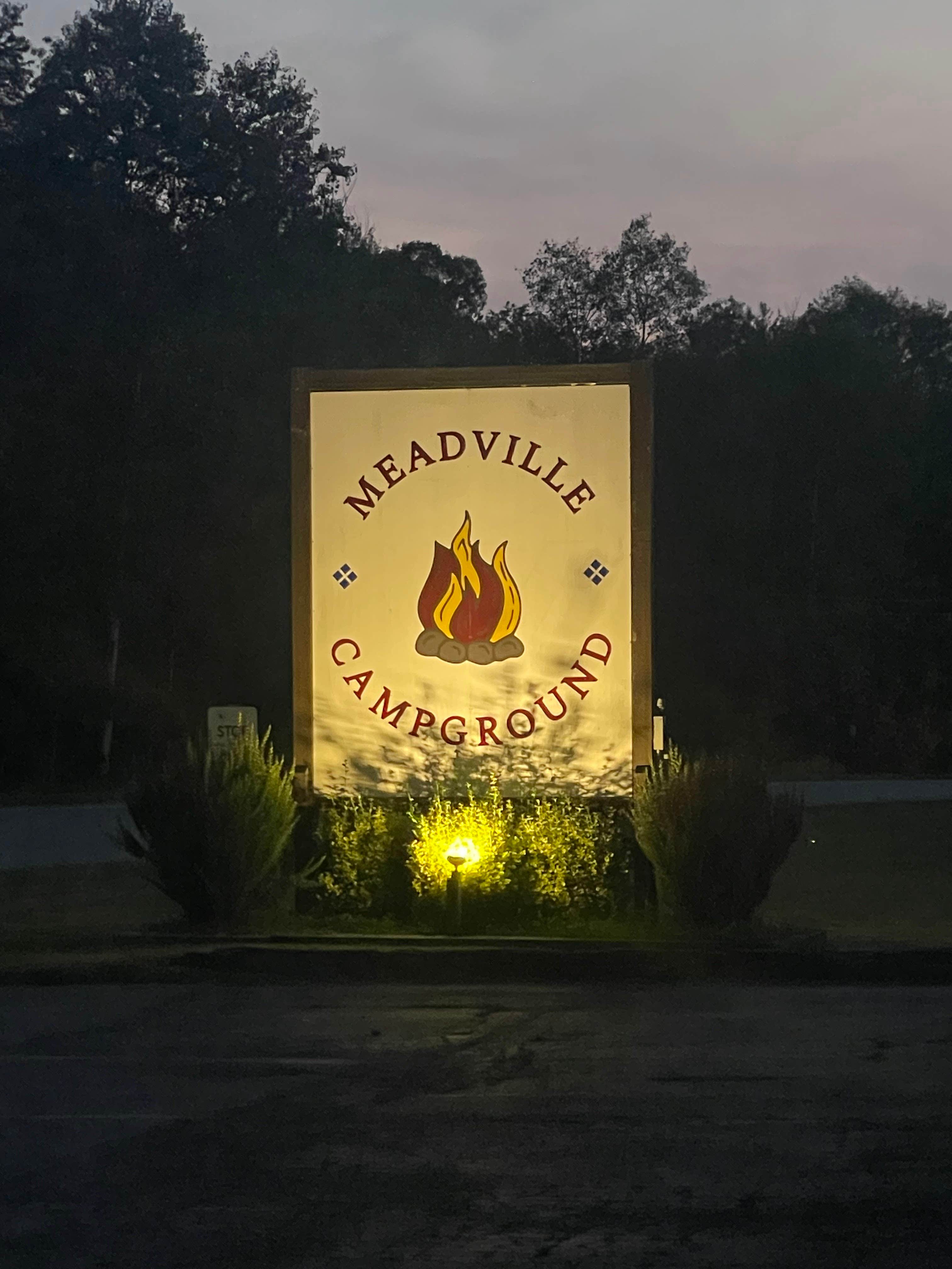 Camper-submitted photo at Meadville Campground near Guys Mills, PA