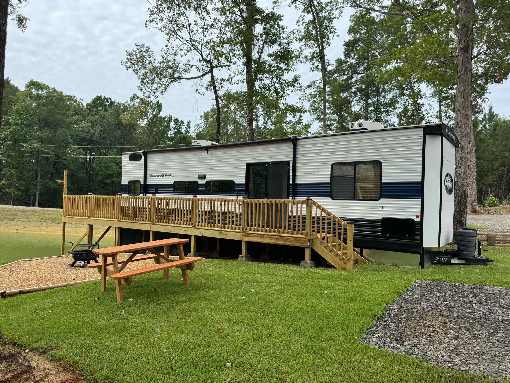 Camper-submitted photo at Huckleberry Hideaway Cabins & RV Resort – Primitive Tent Camping & RV Sites in Minden, LA near Ruston, LA