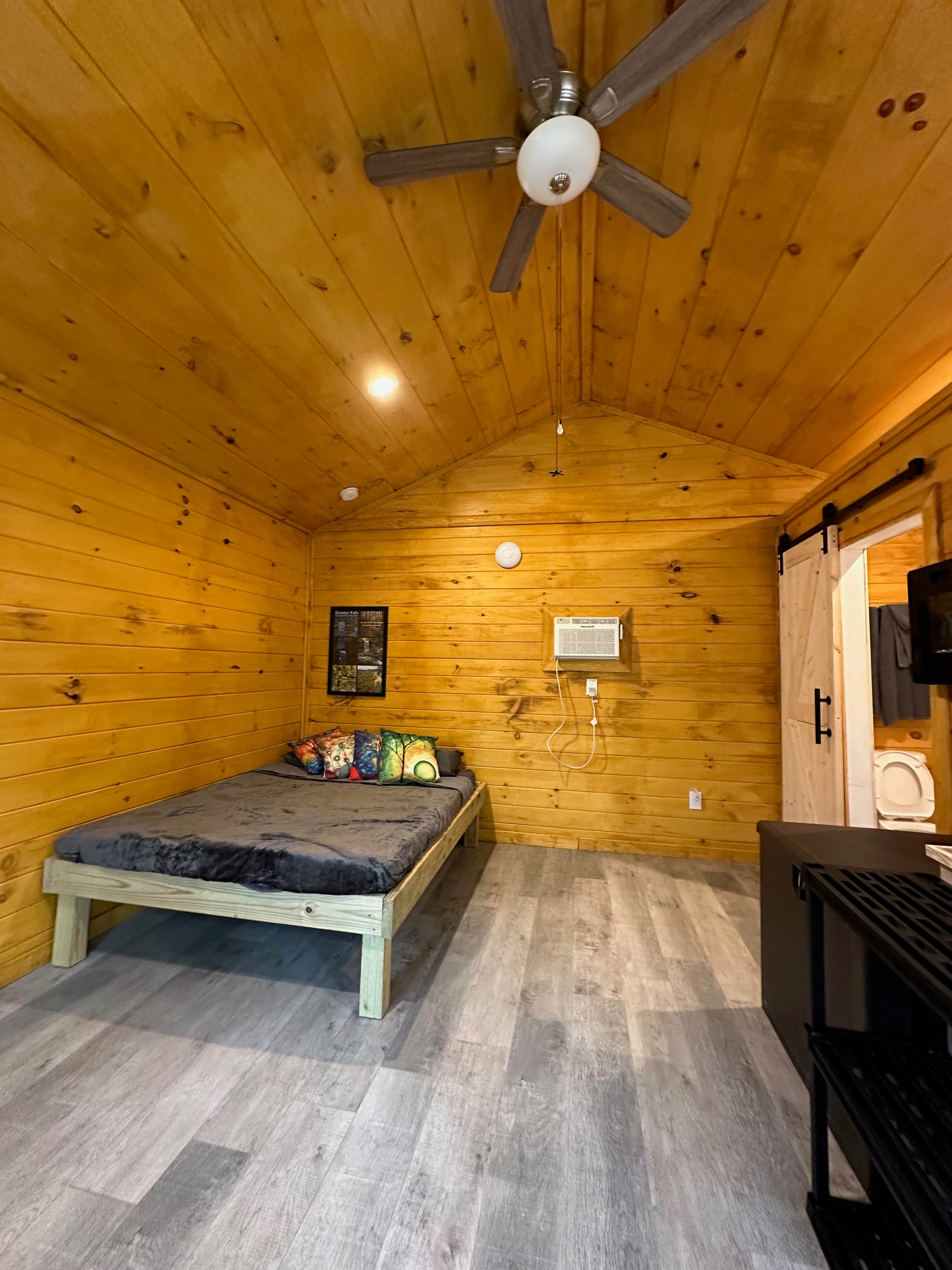 Robert T.'s photo of glamping accommodations at Greeter Falls Campground near Dunlap, TN