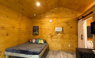 Robert T.'s photo of glamping accommodations at Greeter Falls Campground near Estill Springs, TN