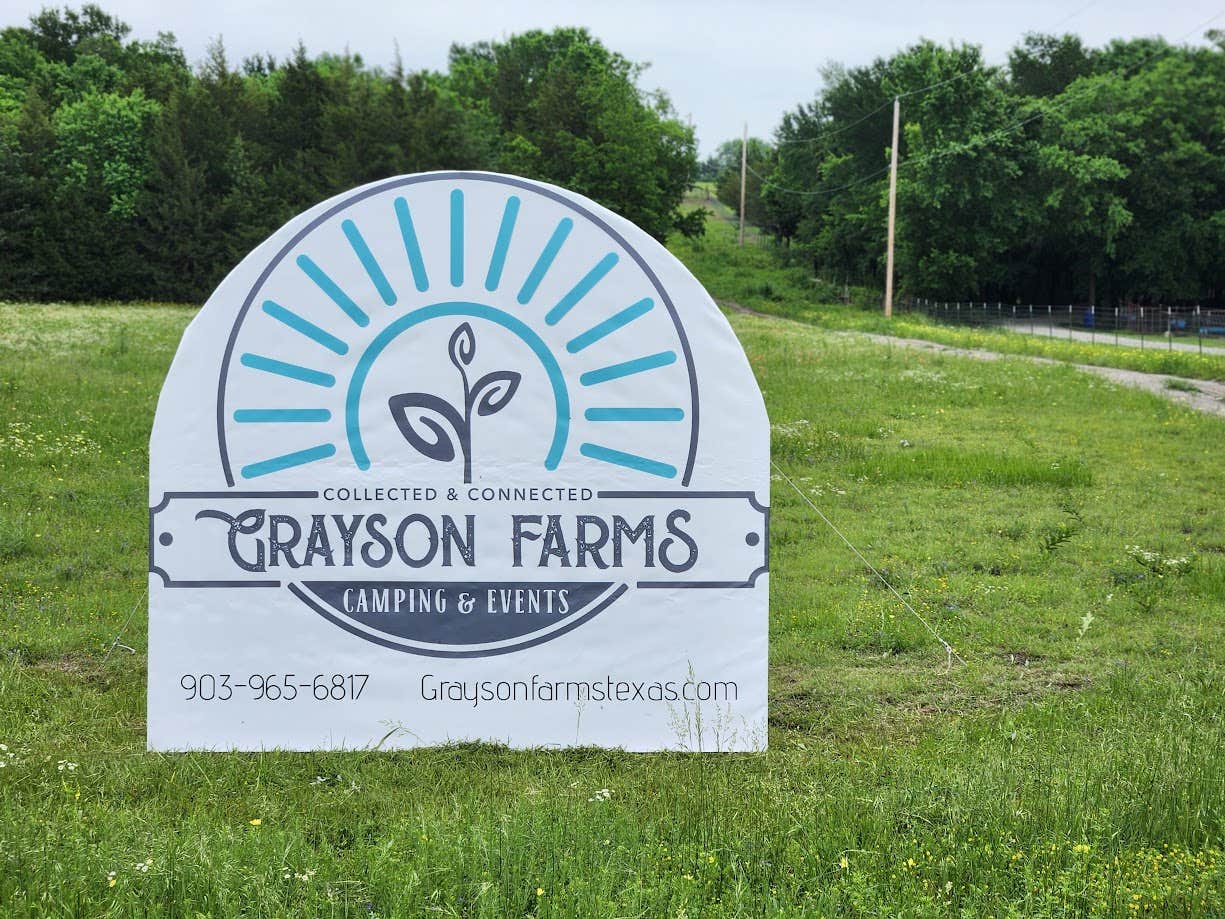Camping near Lake Bonham Recreation Area: Grayson Farms Camping and Events, Bonham, Texas