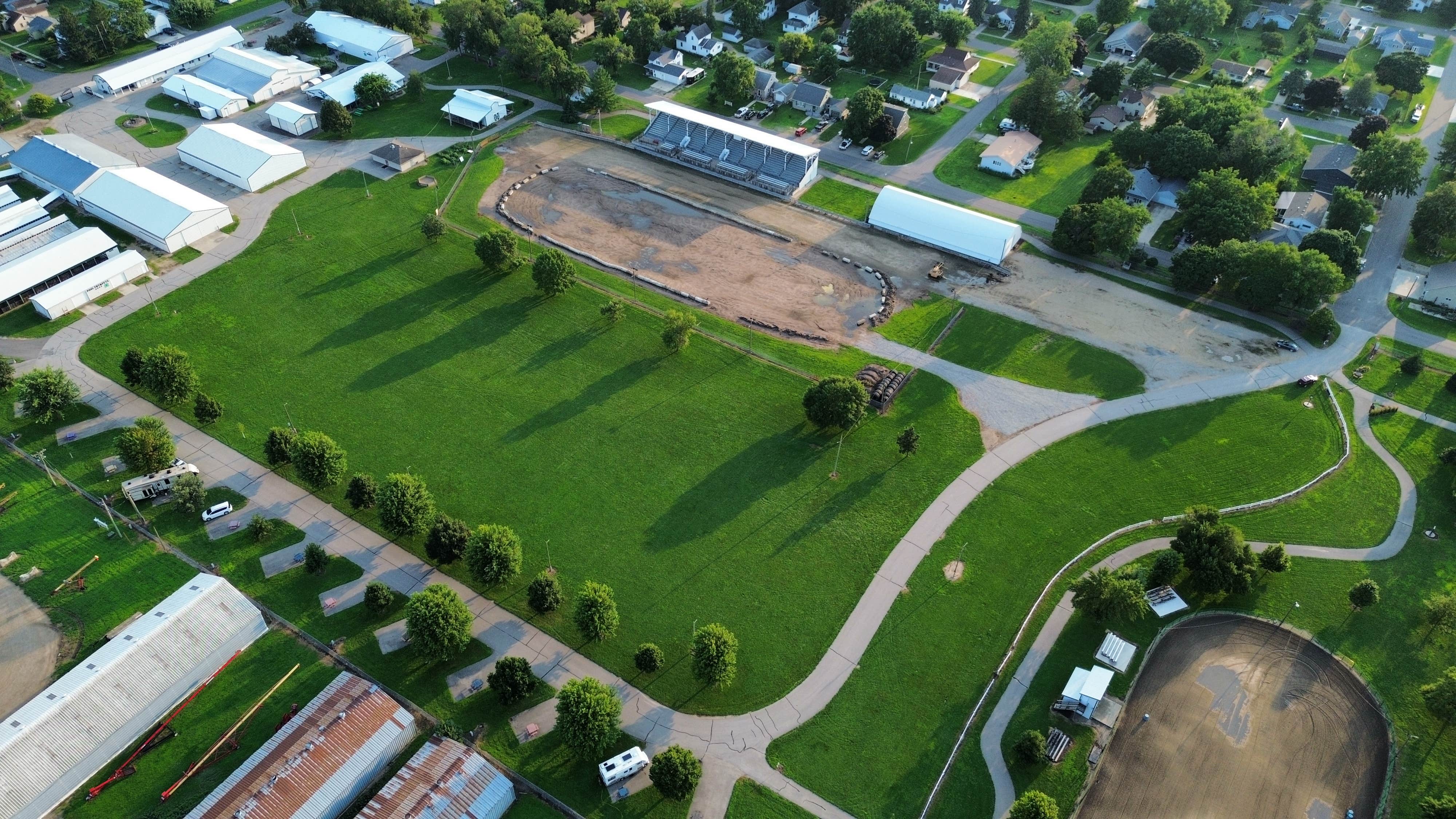 Camper-submitted photo at Worth County Fairgrounds near Hayward, MN