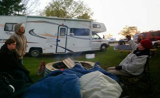 Mark H.'s photo of rv camping at Tawas Point State Park Campground near Sand Lake, MI