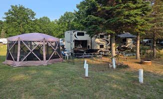 Jake C.'s photo of camping with pets at Secord Lake Campground near Prescott, MI