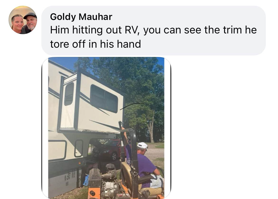 Goldy M.'s photo of rv camping at Serendipity Resort near Burlison, TN