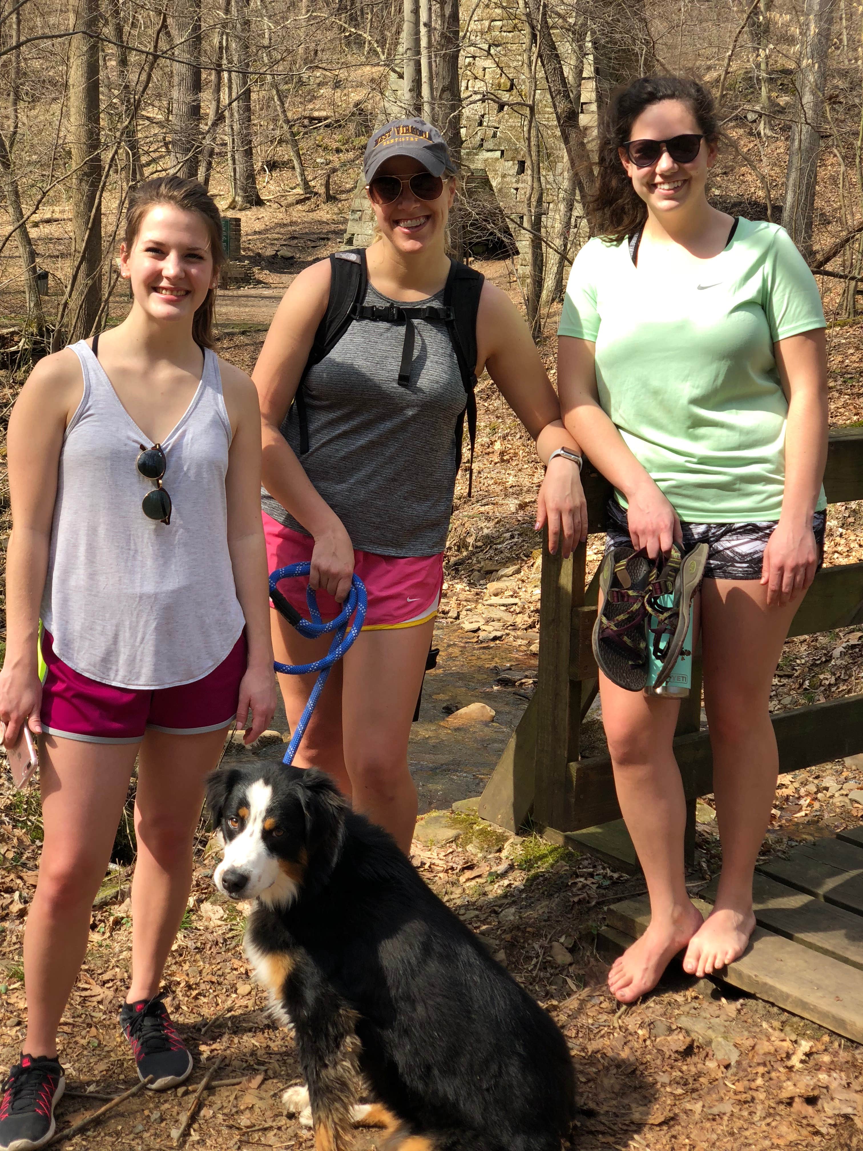 Olivia M.'s photo of camping with pets at Coopers Rock State Forest near Dellslow, WV