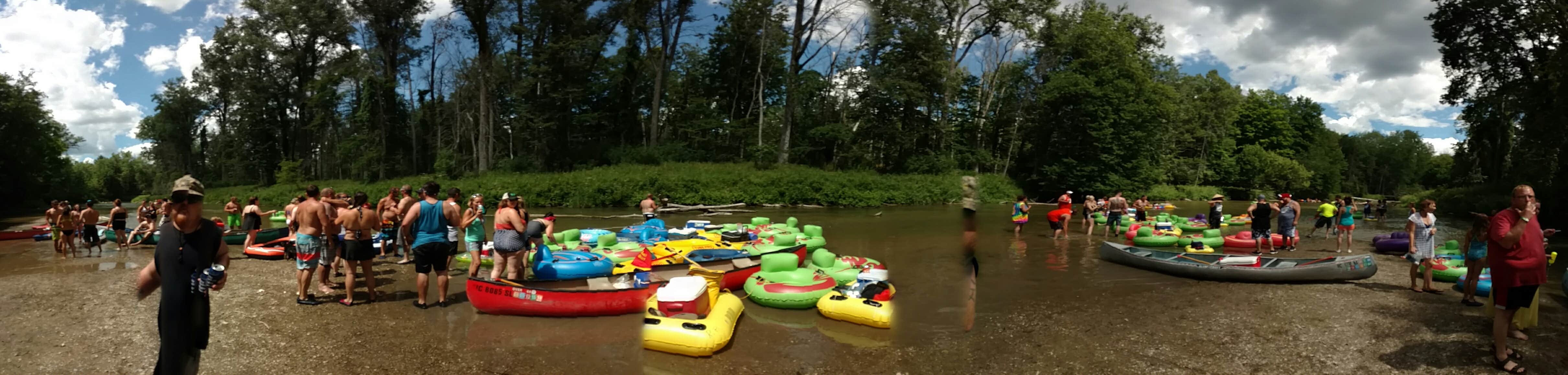 Camper-submitted photo at Riverbend Campground & Canoe Rental near Au Gres, MI