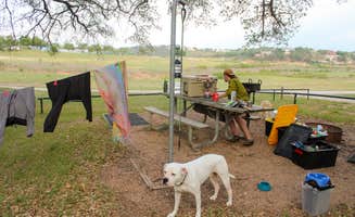 Morgan B.'s photo of tent camping at Turkey Bend near Round Mountain, TX
