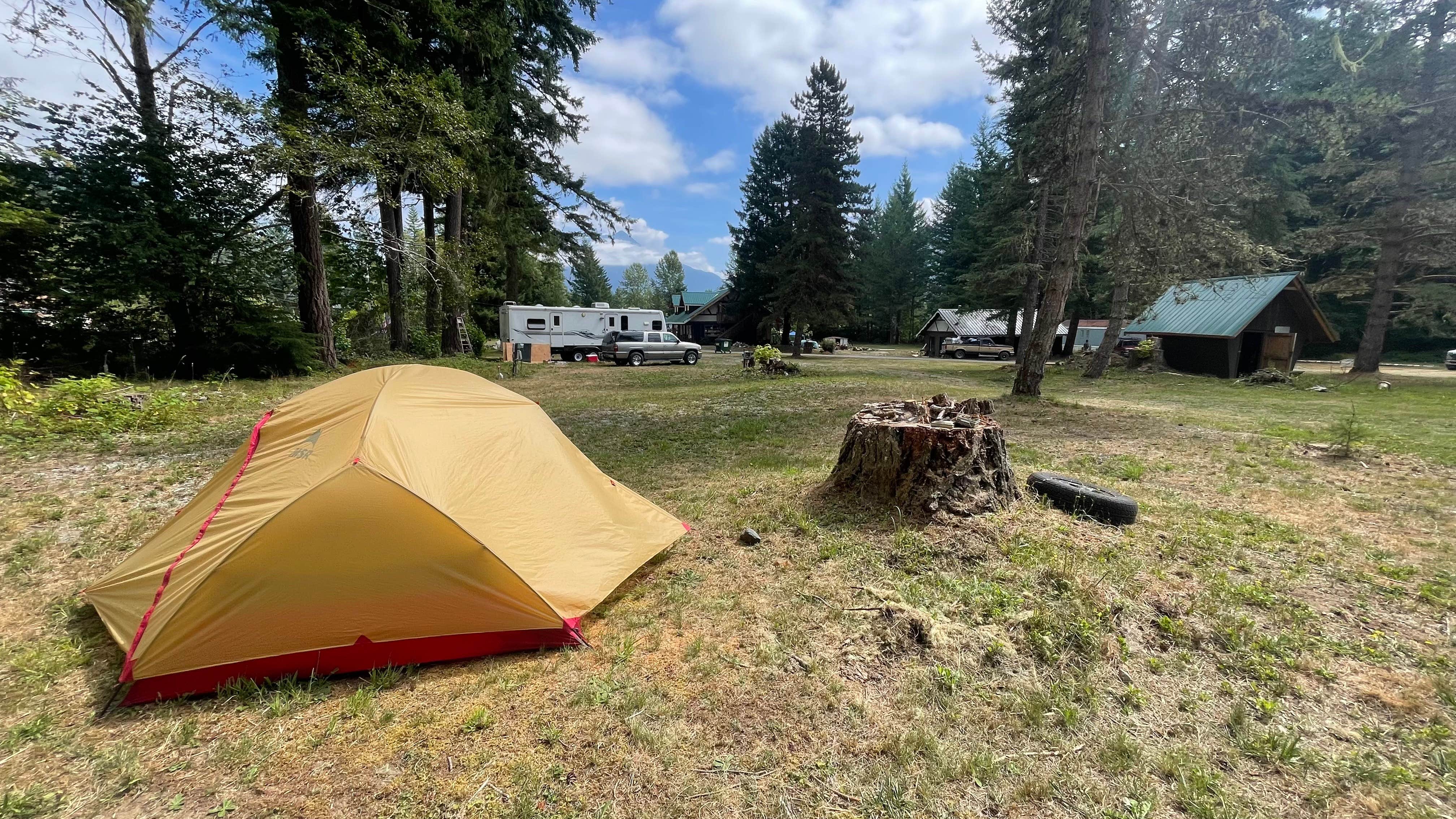 Camper-submitted photo at Chom's RV Campground near Concrete, WA
