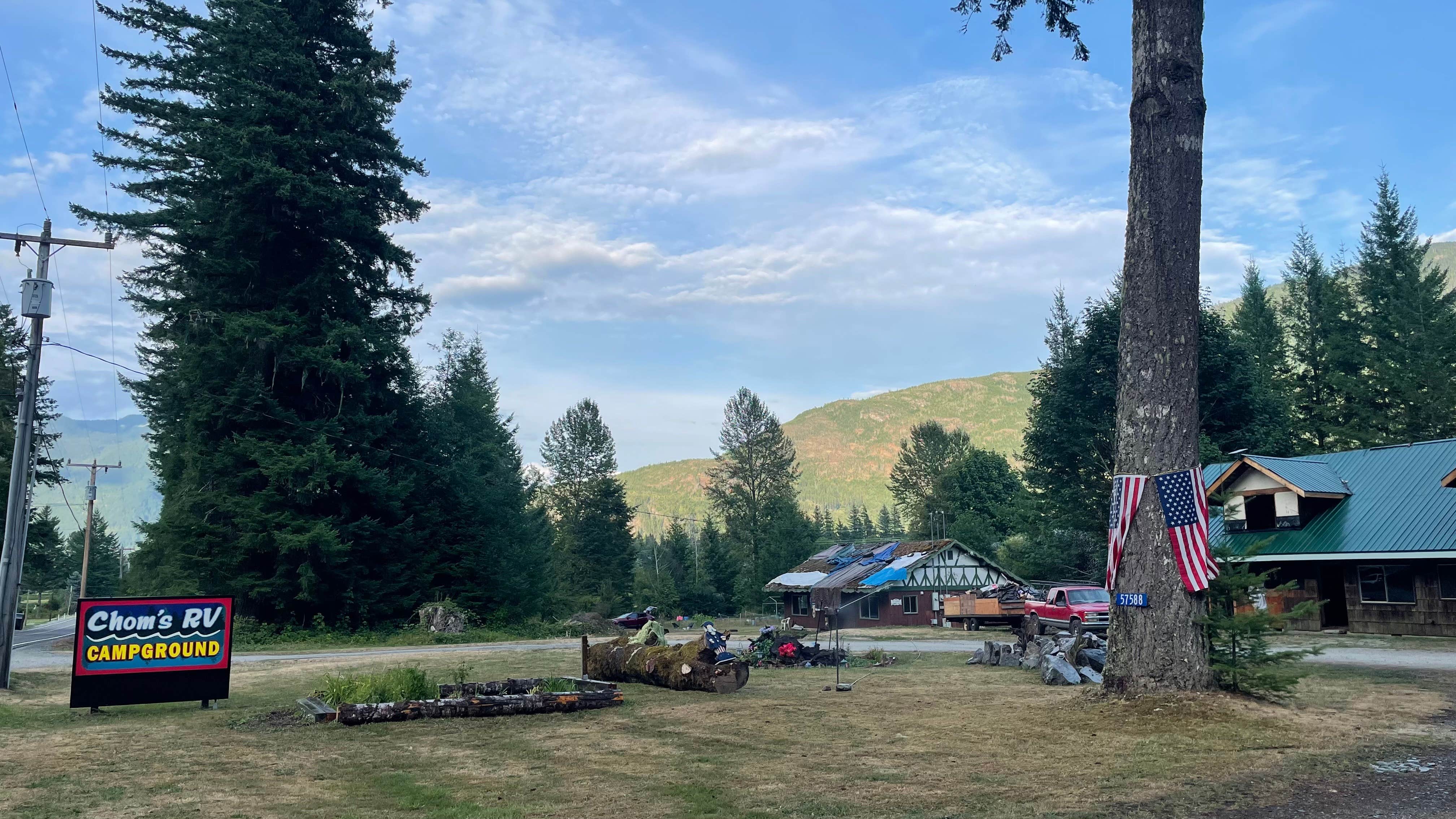 Camper-submitted photo at Chom's RV Campground near Concrete, WA