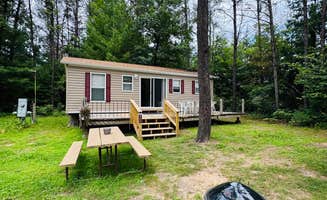 The Dyrt's photo of a cabin at Western Woods Campground near Necedah, WI