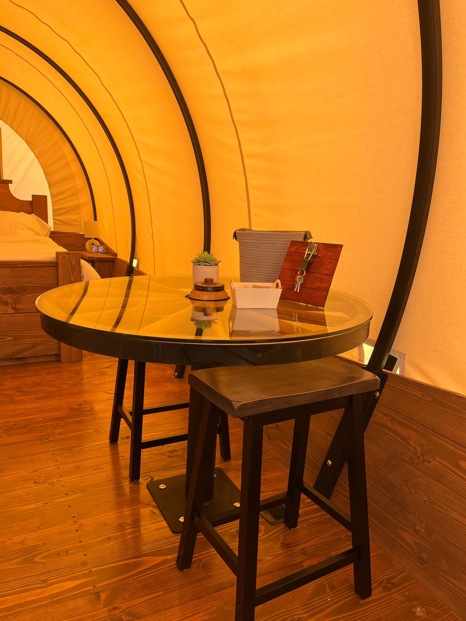The Dyrt's photo of glamping accommodations at Cozy Heron Glamping near Apex, NC