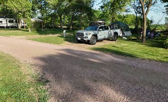 Dakota S.'s photo of camping with pets at Dakota Sunsets RV Park near Garretson, SD