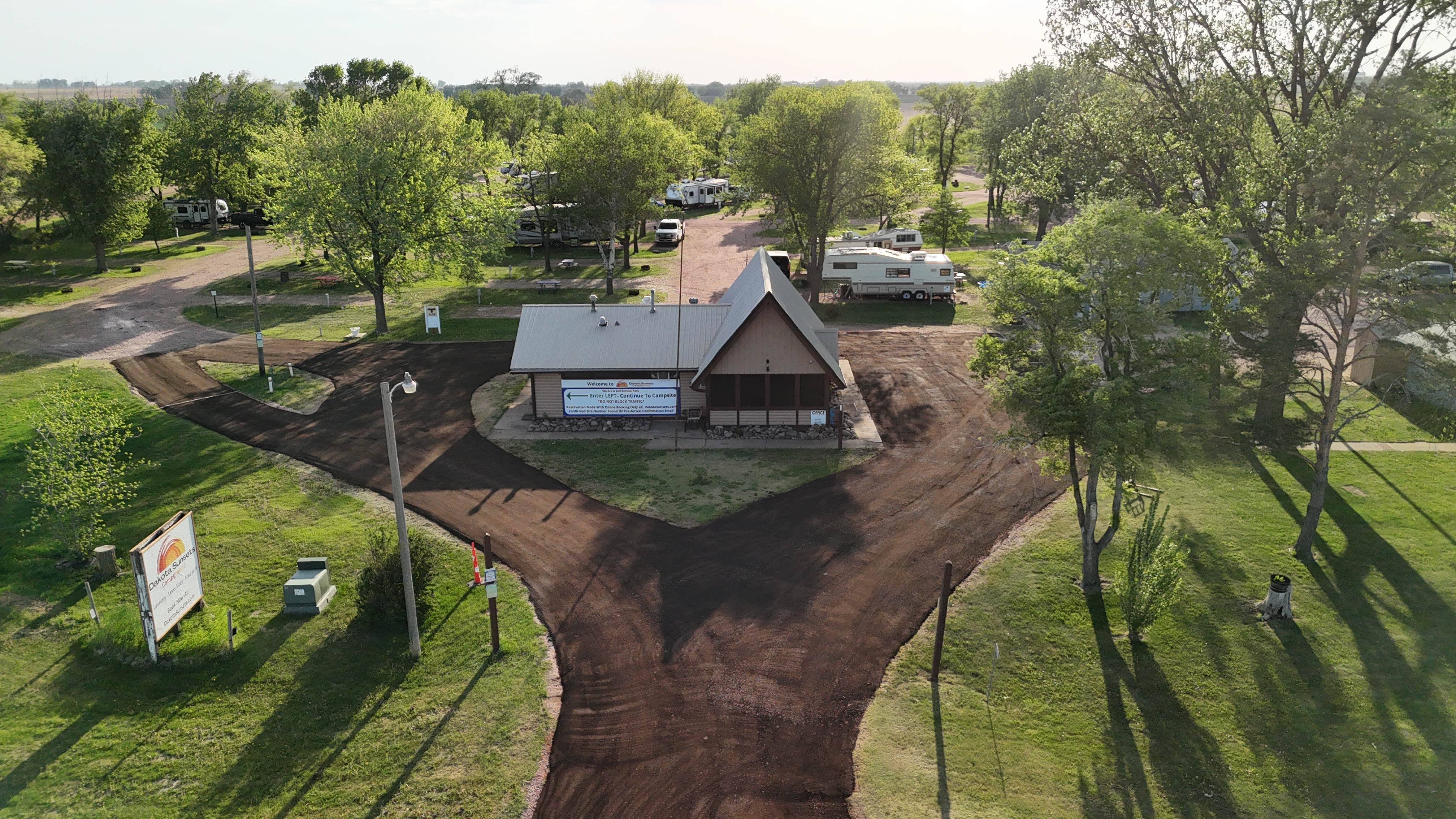 Dakota S.'s photo of camping with pets at Dakota Sunsets RV Park near Canistota, SD