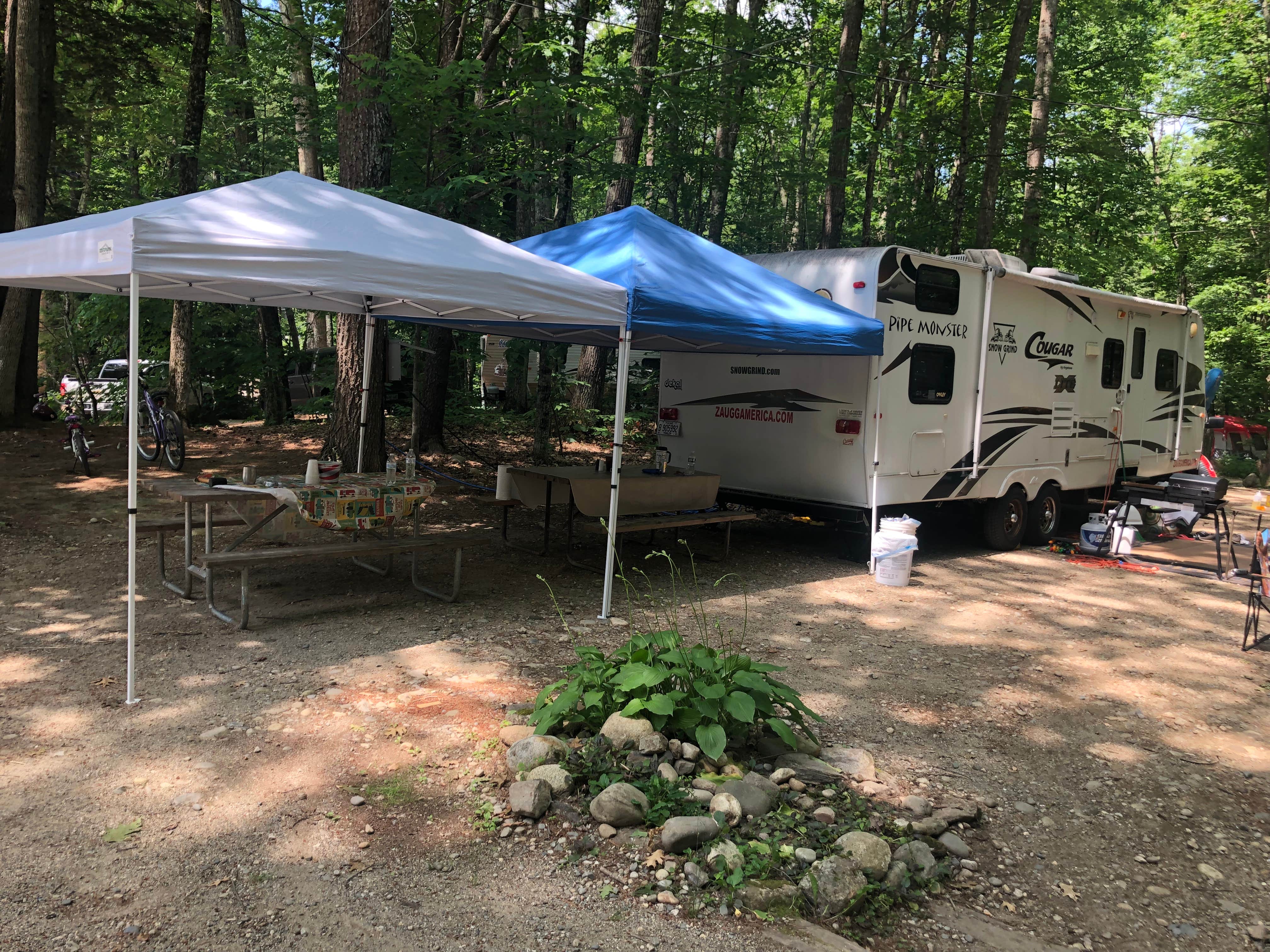 Angela M.'s photo of rv camping at Jellystone Park™ Androscoggin Lake near Jay, ME