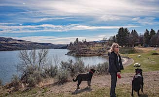 Gary M.'s photo of camping with pets at Bridgeport State Park Campground near Carlton, WA