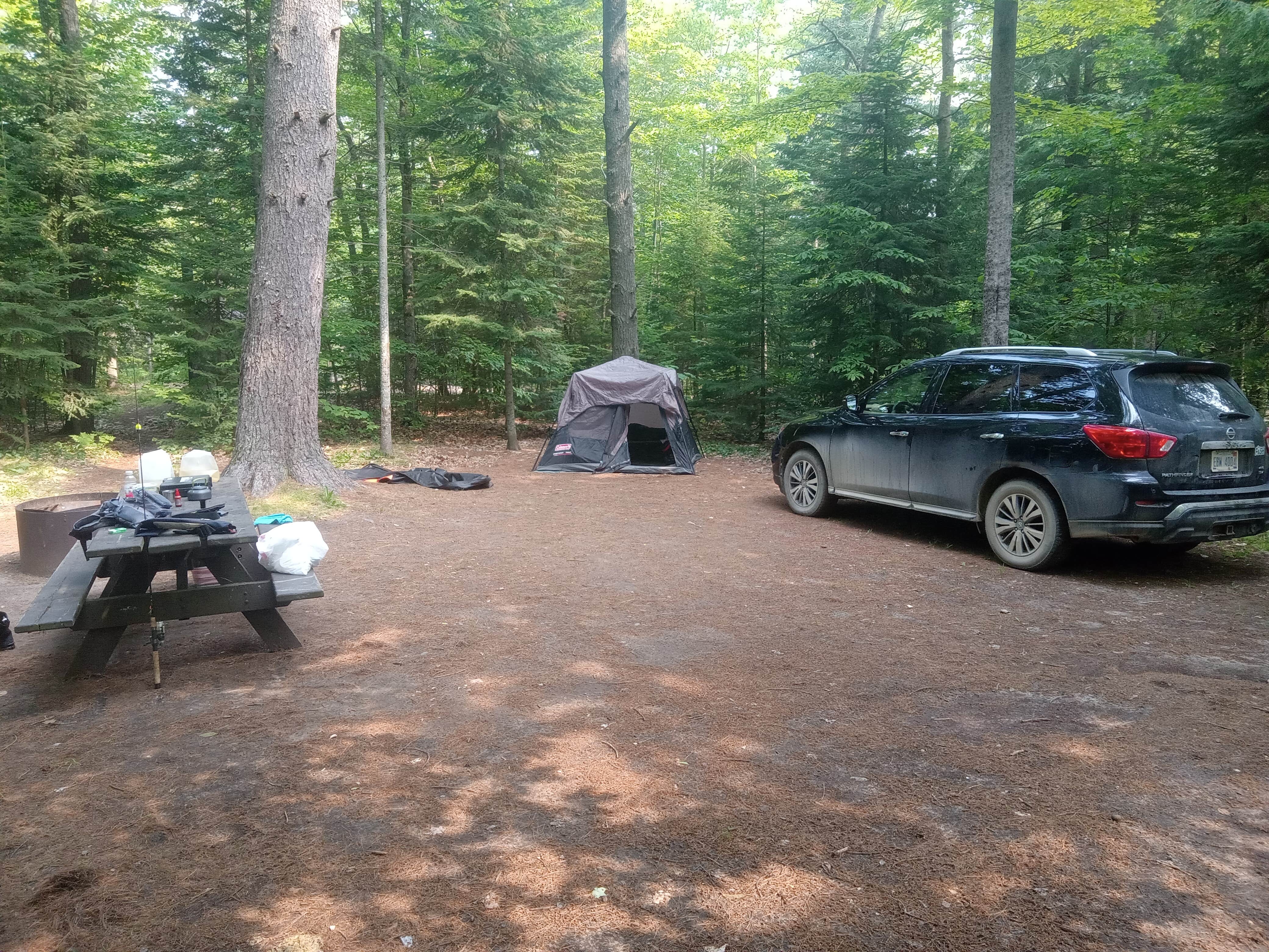 Camper submitted image from Pretty Lake State Forest Campground - 1