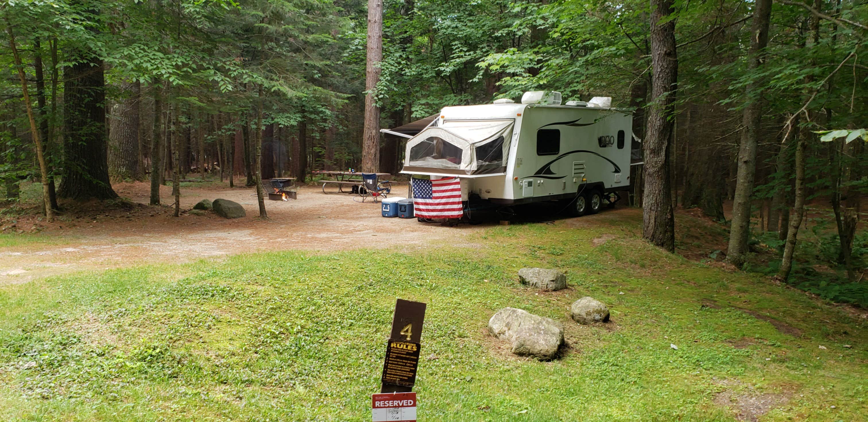 Jean C.'s photo at White Mountain National Forest Wildwood Campground near Sugar Hill, NH
