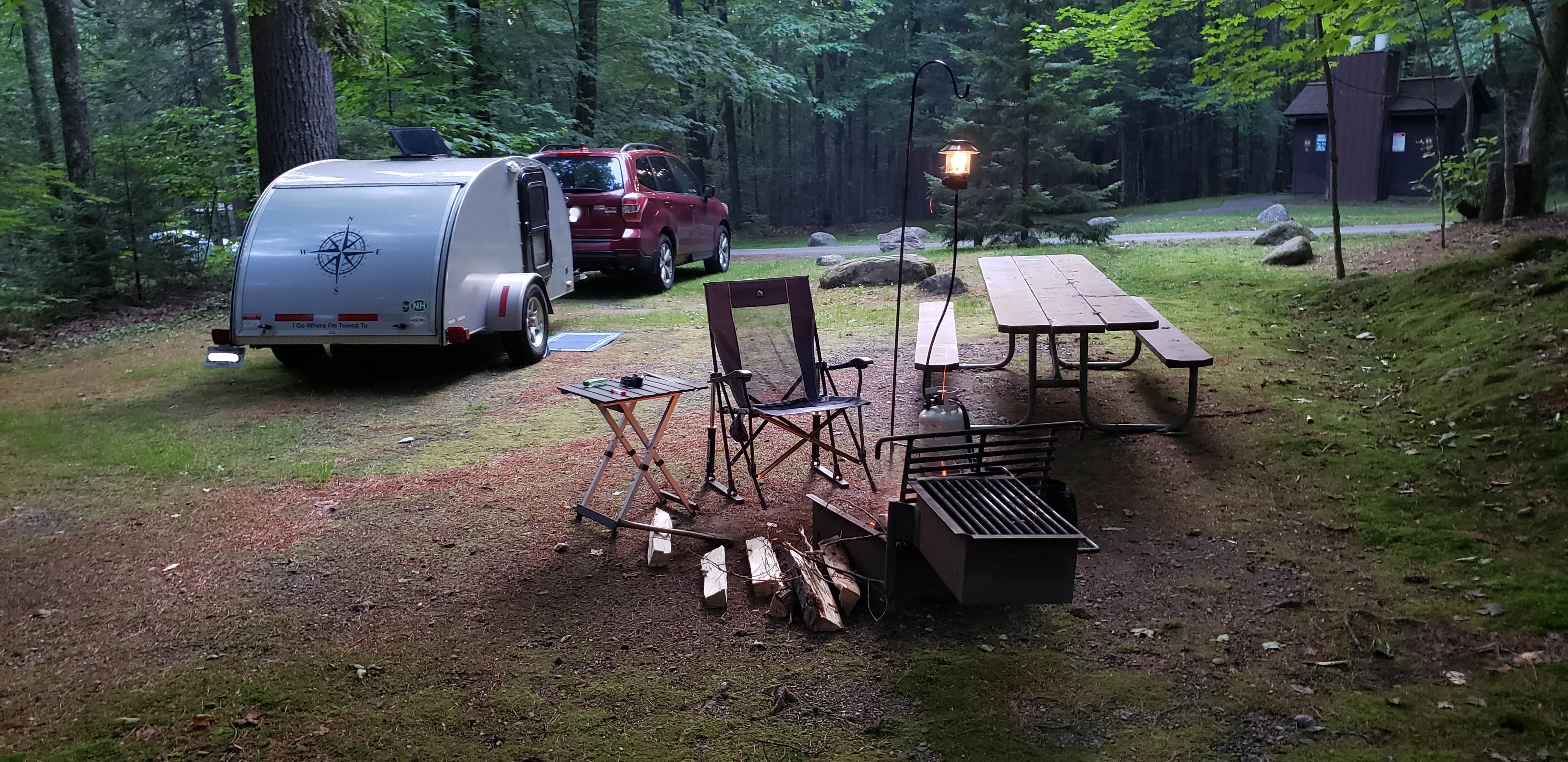 Site 24 with my GCI table and Roadtrip Rocker