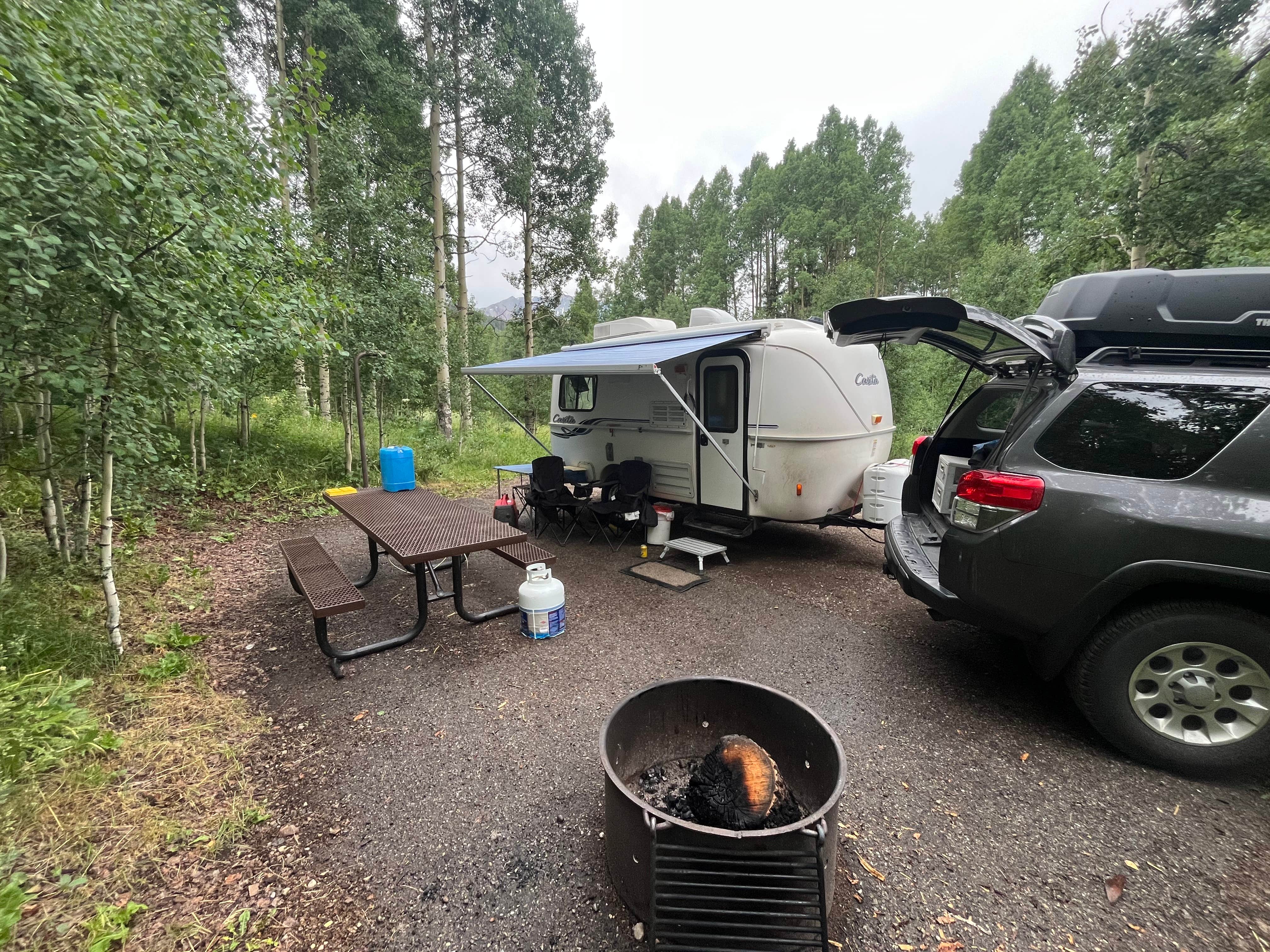 Camper-submitted photo at Matterhorn — Grand Mesa, Uncompahgre And Gunnison National Forest near Rico, CO