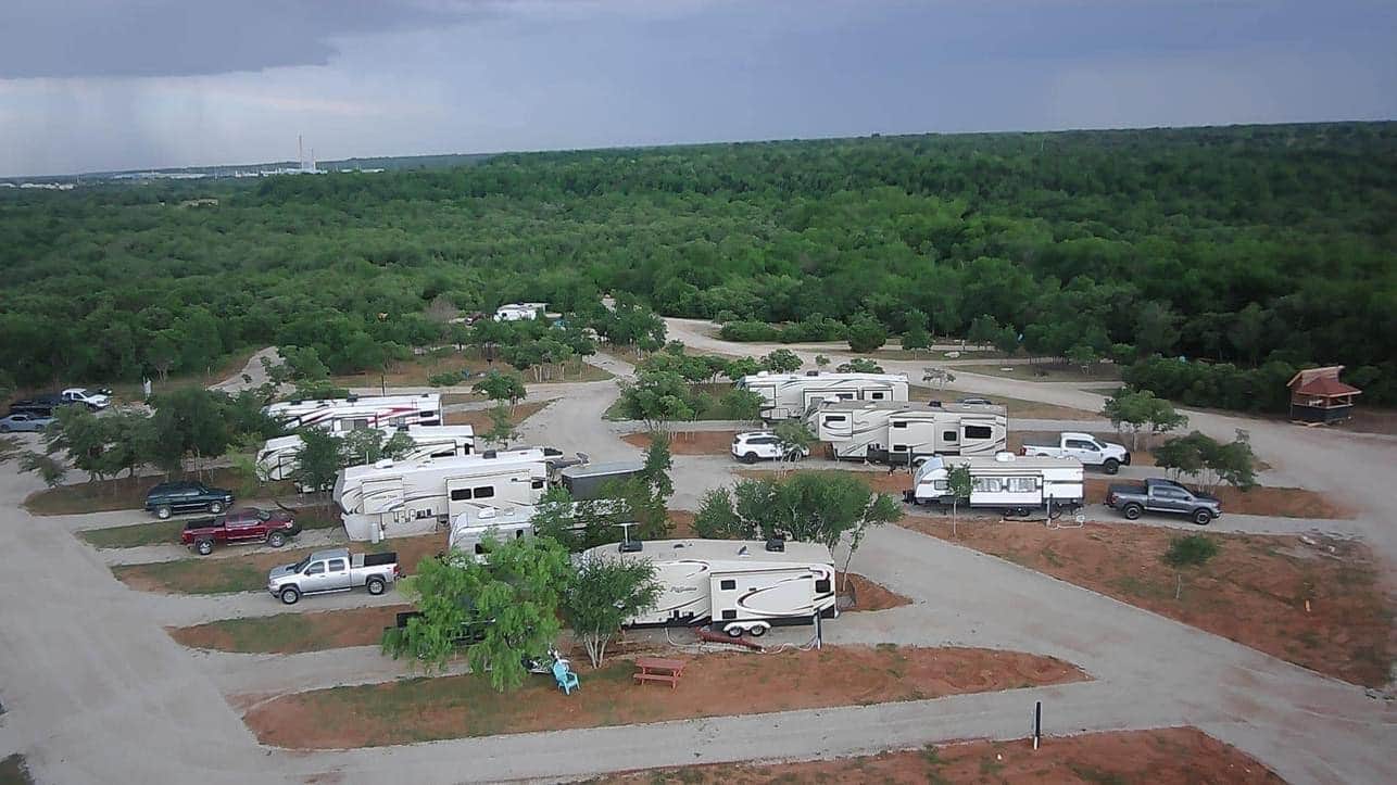 Camper submitted image from Inez Spring Riverfront RV Park - 1
