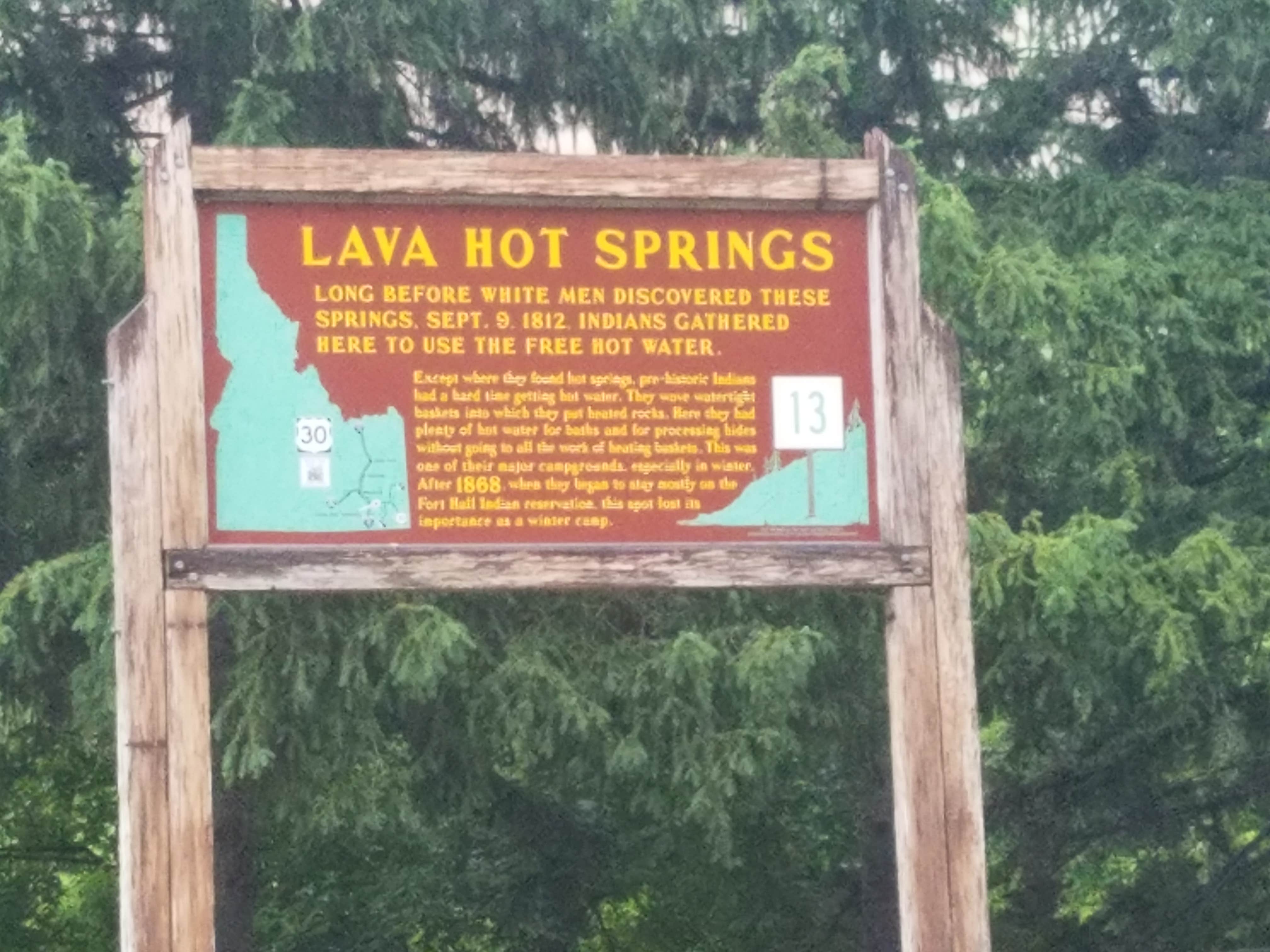 Camper submitted image from Lava Hot Springs Spa Motel & RV Park - 3
