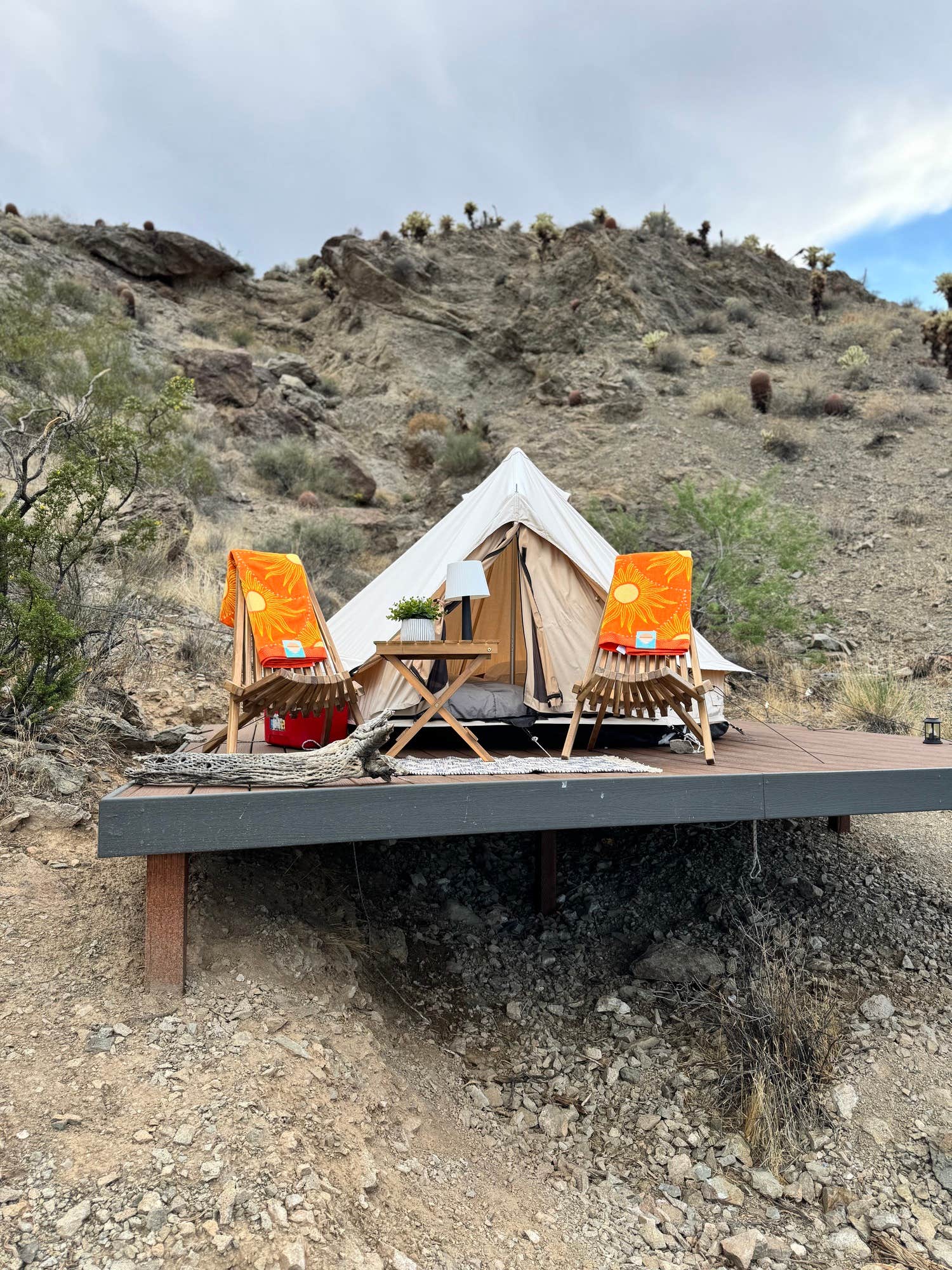 The Dyrt's photo of tent camping at Vegas Glamping near Overton, NV