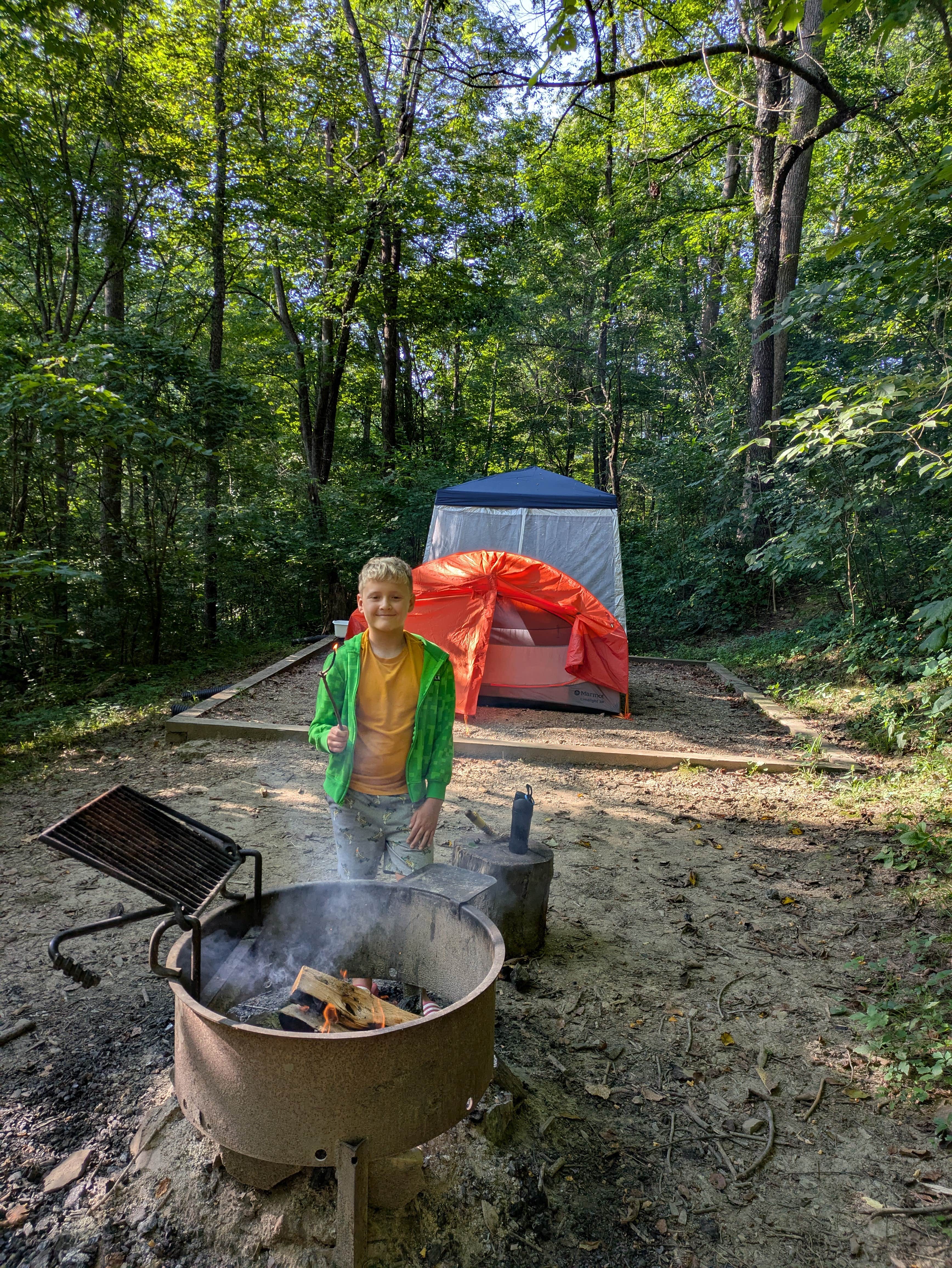 Jay T.'s photo at Turkey Creek Campground — Shawnee State Park near Bainbridge, OH