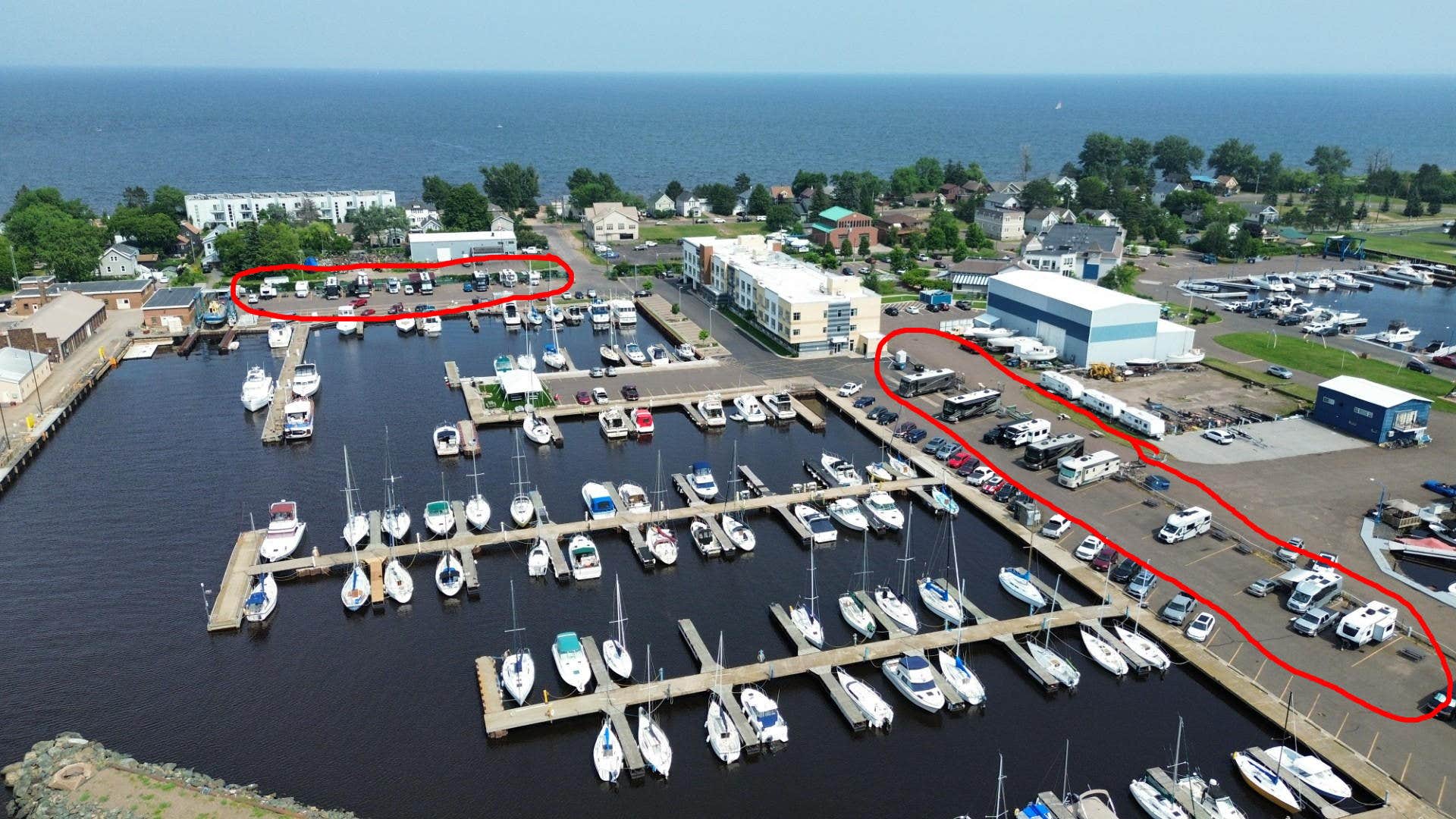 Camper-submitted photo at Lakehead Boat Basin near South Range, WI